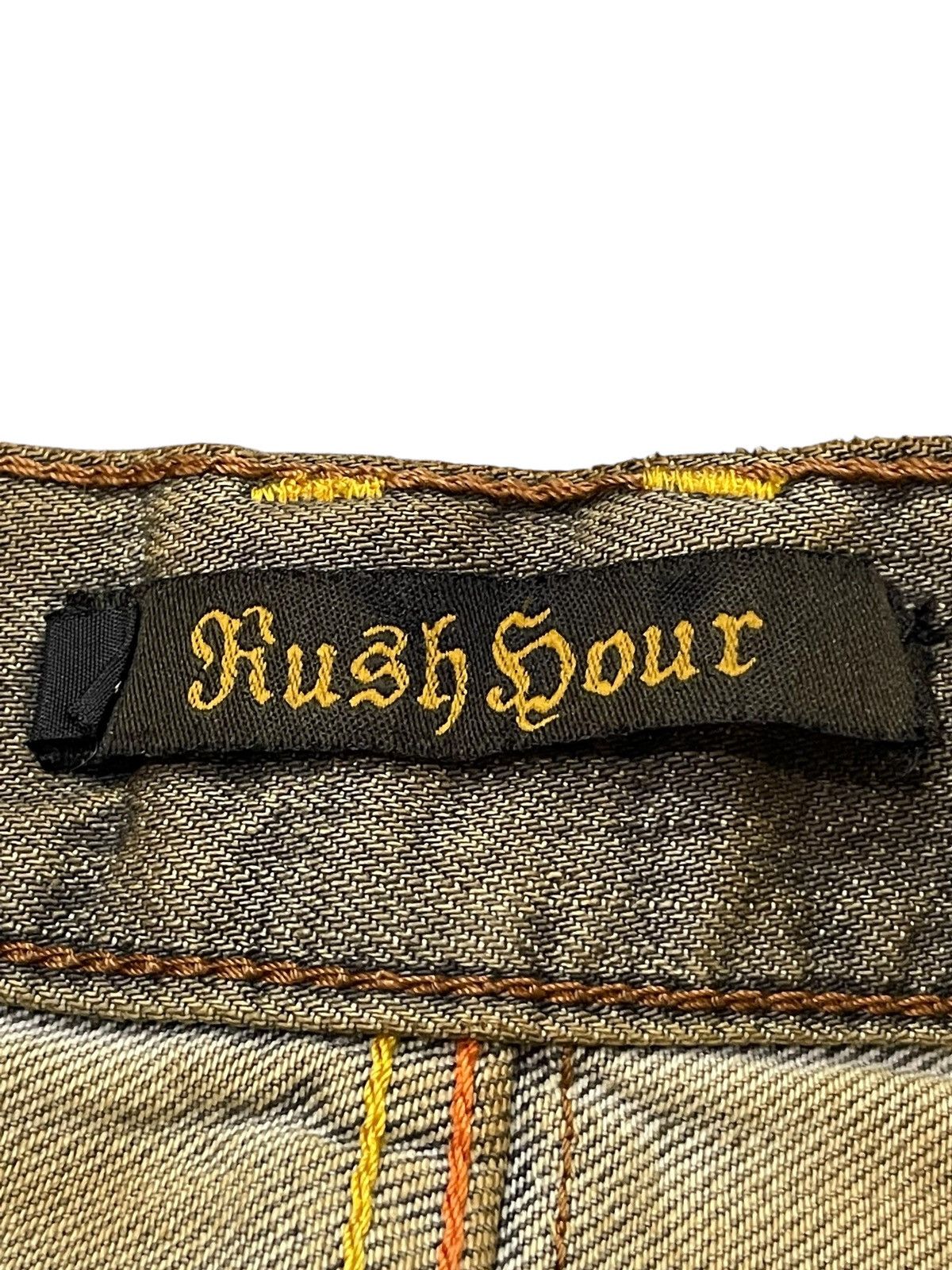 FUSAI × Hysteric Glamour Rush Hour Japan Muddy Wash Zipper Pocket Jeans Size US 29 - 21 Thumbnail