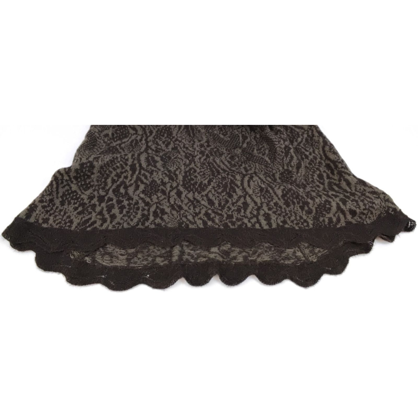 Other Peruvian Connection Alpaca Blend Knit Skirt Women's L Brown Size 32" / US 10 / IT 46 - 4 Thumbnail