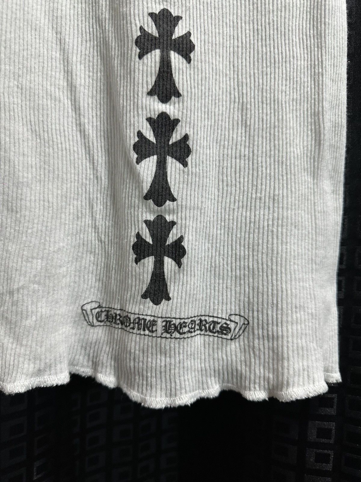Chrome Hearts Chrome hearts cemetery triple cross tank top Size US S / EU 44-46 / 1 - 7 Thumbnail
