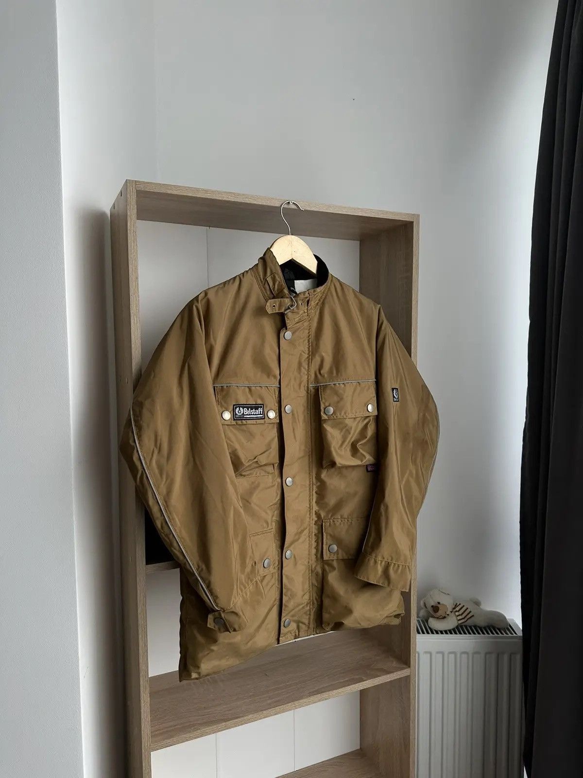 Belstaff × Vintage Vintage Belstaff Nylon Brown Motorcycle Nylon Jacket Size US M / EU 48-50 / 2 - 3 Thumbnail