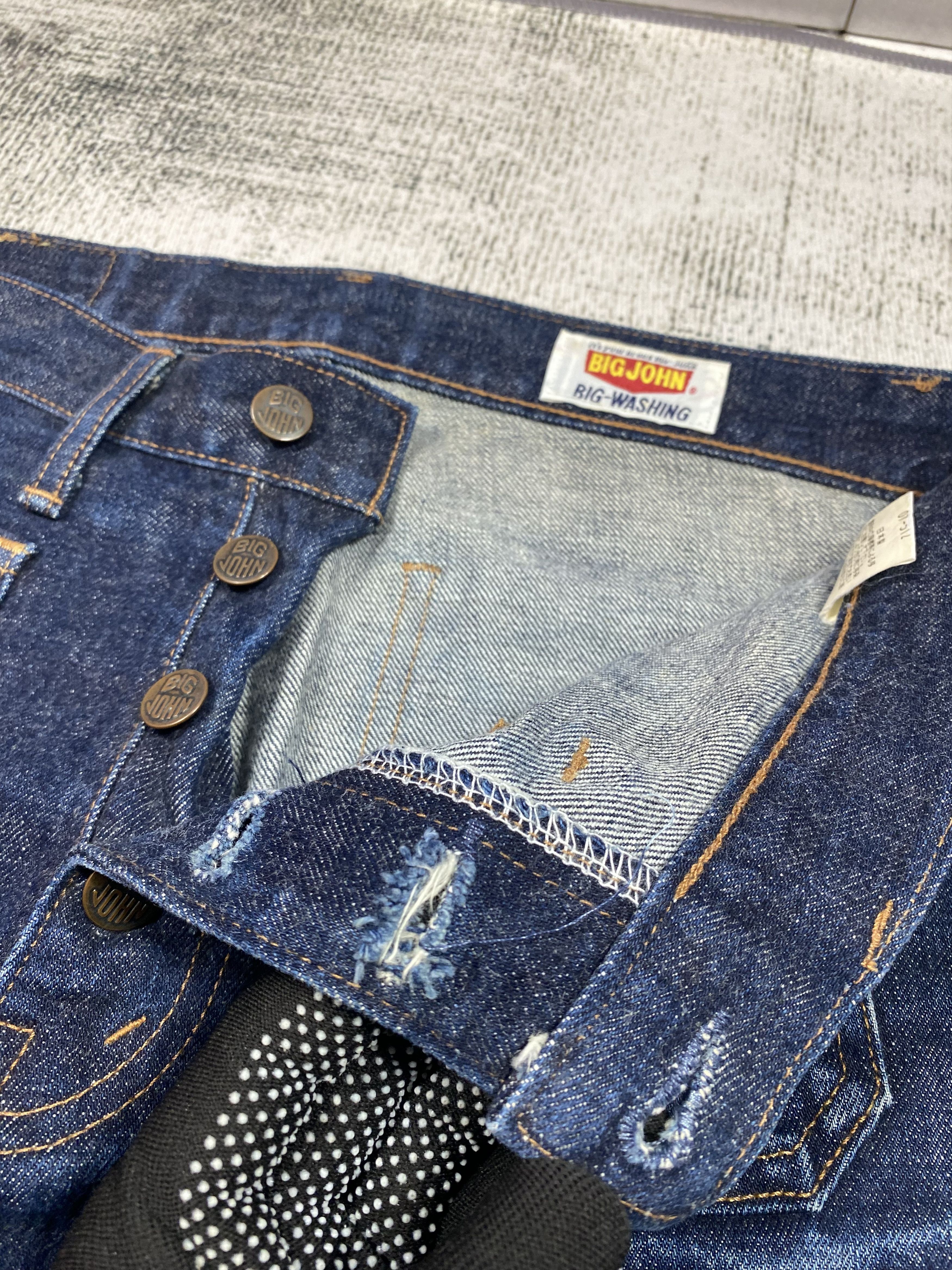 Big John RARE🔥Super Flare Bell Bottoms Jeans SCOVILL Vintage Size US 32 / EU 48 - 5 Thumbnail