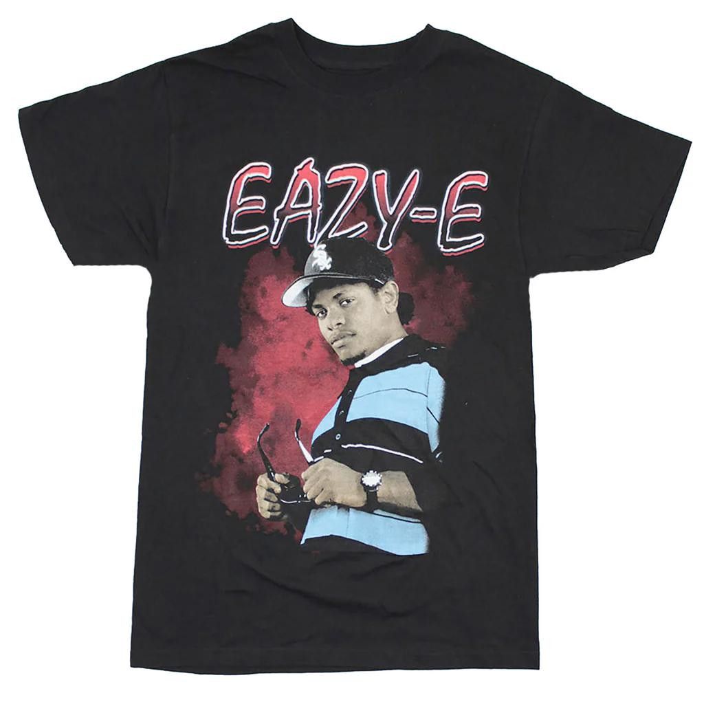 Eazy-E Rap Tee - White Sox hat - Ruthless Records Classics L