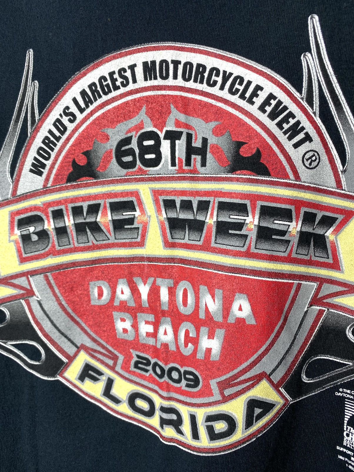 Daytona Vintage 2009 Daytona Bike Week Long Sleeve Harley Davidson Size US XL / EU 56 / 4 - 10 Thumbnail