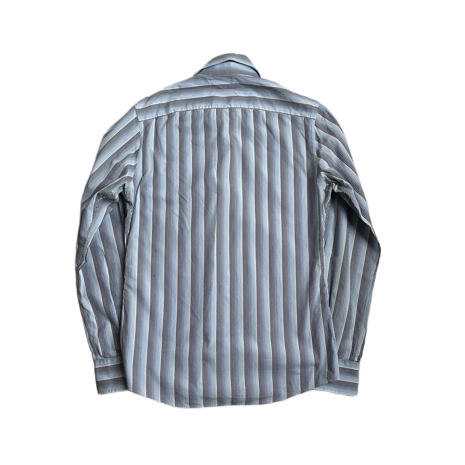 Gucci Gucci by Tom Ford Striped Button Up Shirt Size US S / EU 44-46 / 1 - 5 Thumbnail