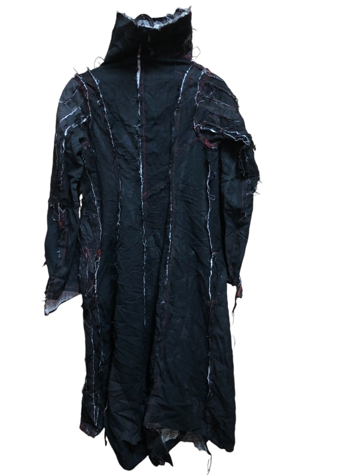 Japanese Brand × Vintage H.naoto Avant garde Punk rockabilly Gothic long jacket Size XS / US 0-2 / IT 36-38 - 2 Thumbnail