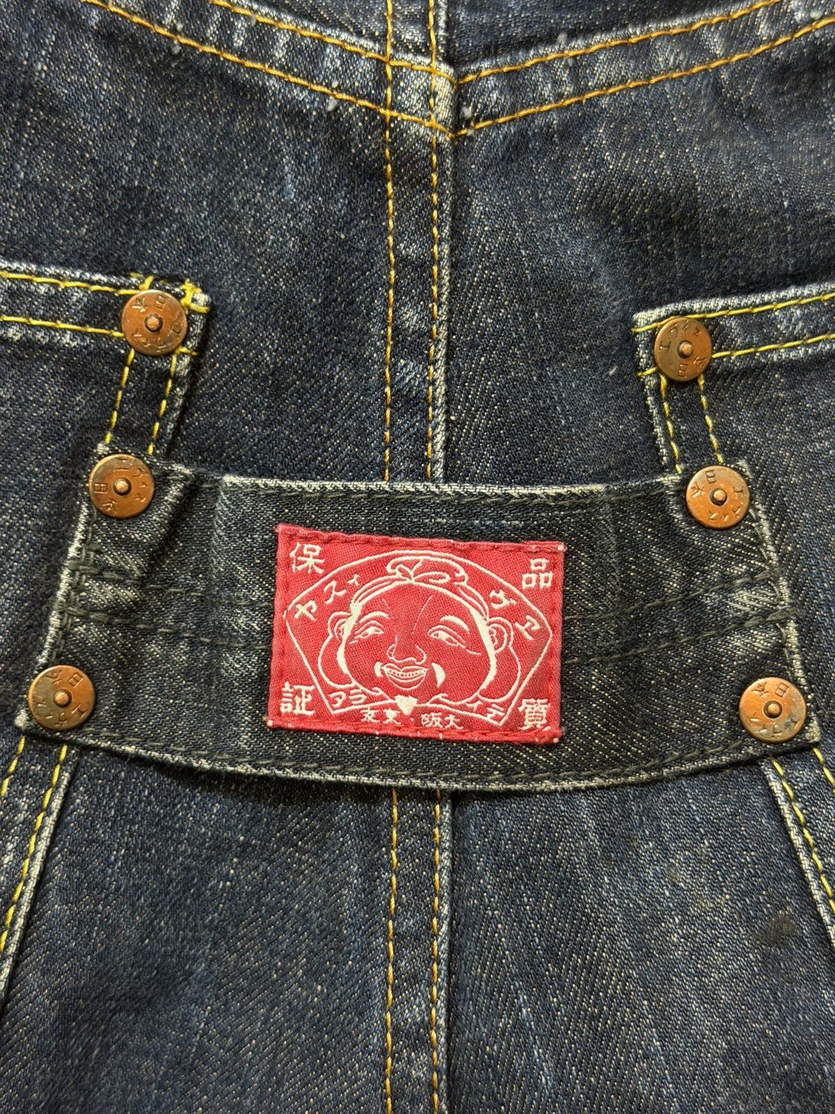 Evisu 🔥Rare🔥Evisu Selvedge Multi Pocket Seagull Multi Color Jean Size US 30 / EU 46 - 4 Thumbnail