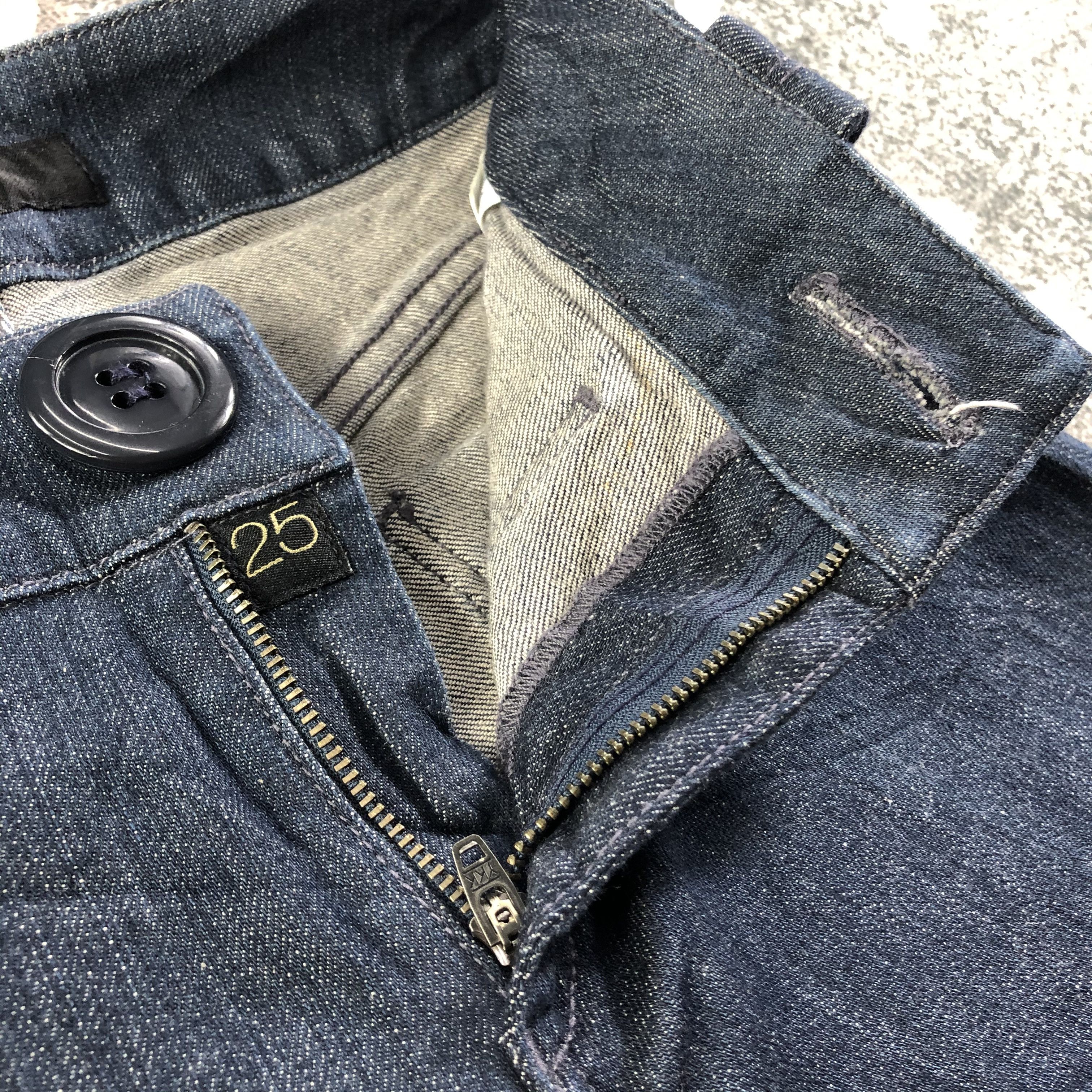 GOLDSIGN Goldsign Denim Dark Wash Flared Jeans KJ1597 Size 25" / US 0 / IT 36 - 6 Thumbnail
