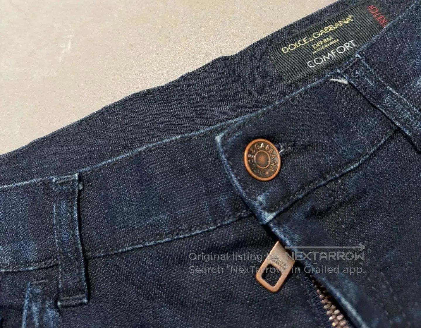Dolce & Gabbana Dolce & Gabbana Gold Label Blue Jeans. Size US 35 - 6 Thumbnail