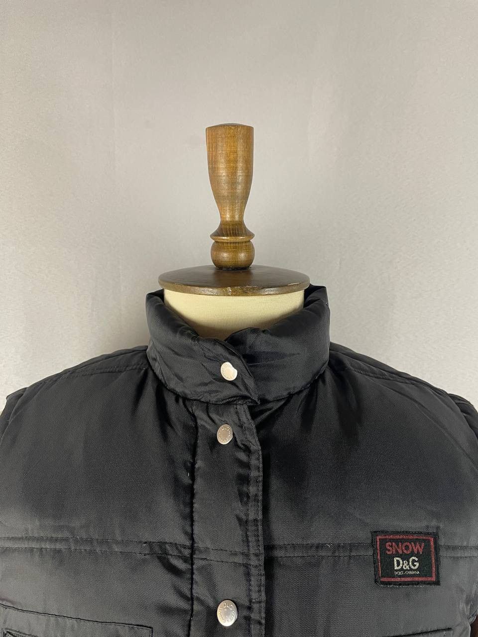Dolce & Gabbana Dolce&Gabbana Vest Black Jacket Snow Size US S / EU 44-46 / 1 - 6 Thumbnail