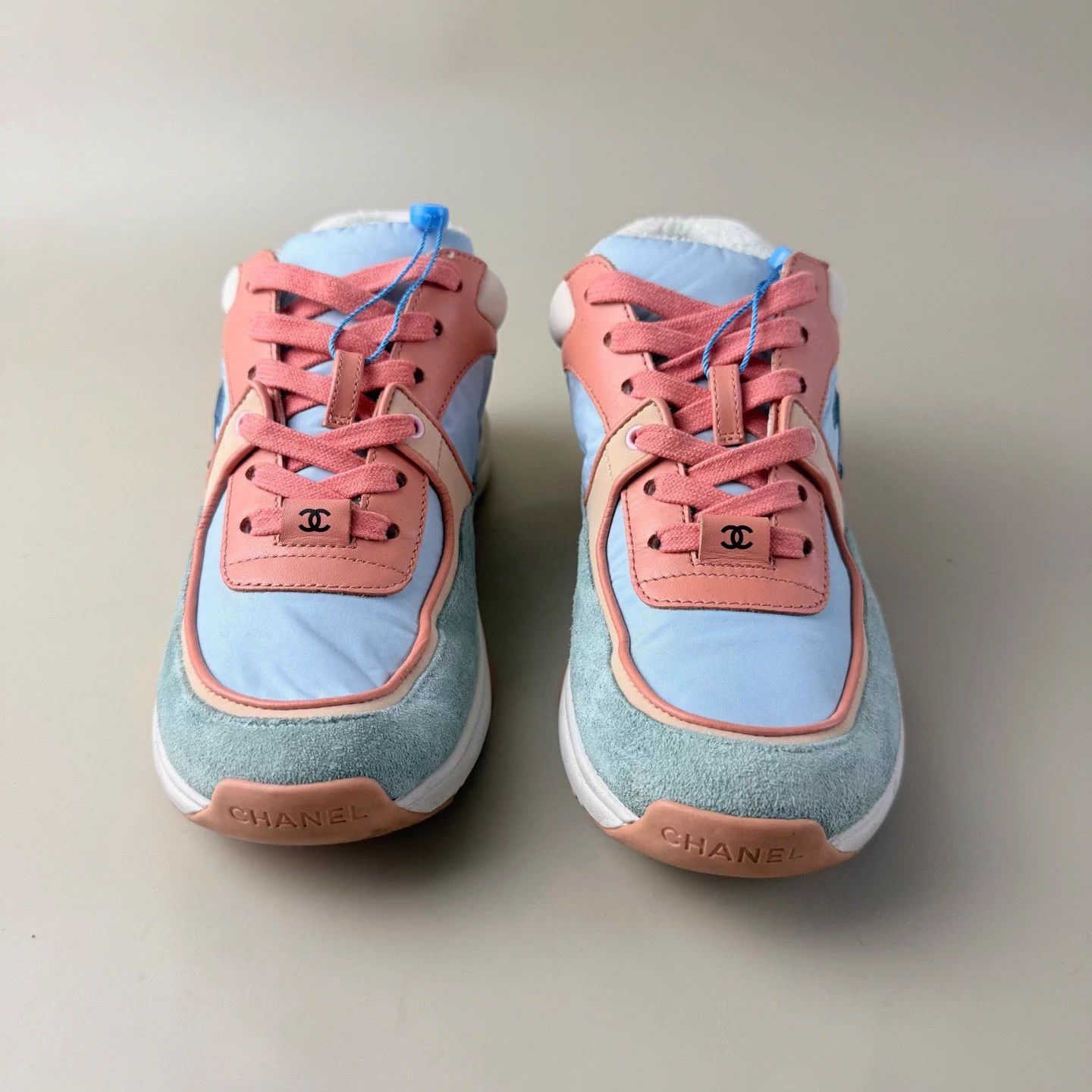 Chanel Chanel Double C Candy Lace-up Sneakers EU 36 99 New Size US 5 / IT 35 - 2 Thumbnail