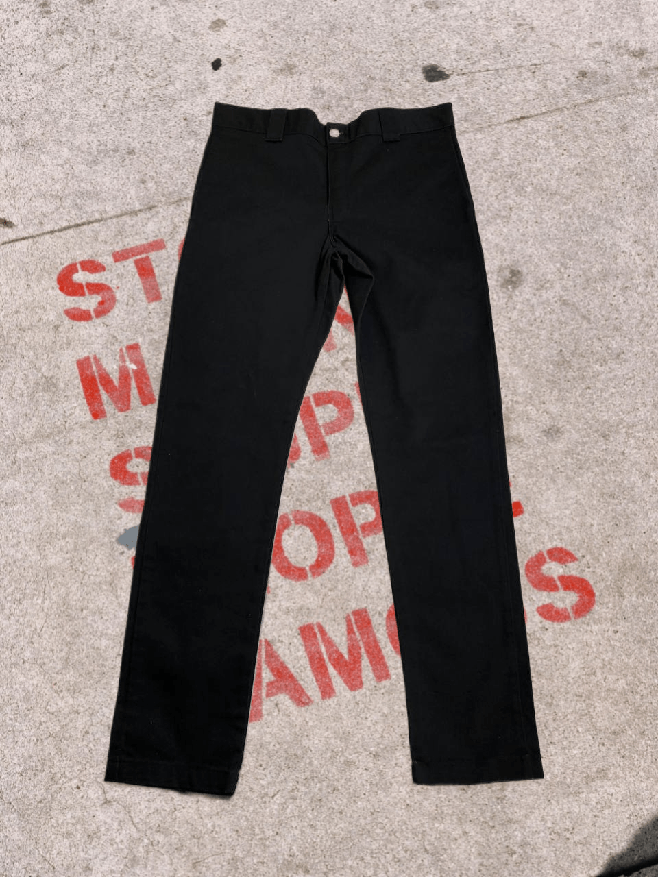 Dickies Dickies Skinny Straight Work Pants Size US 34 / EU 50 - 1 Thumbnail