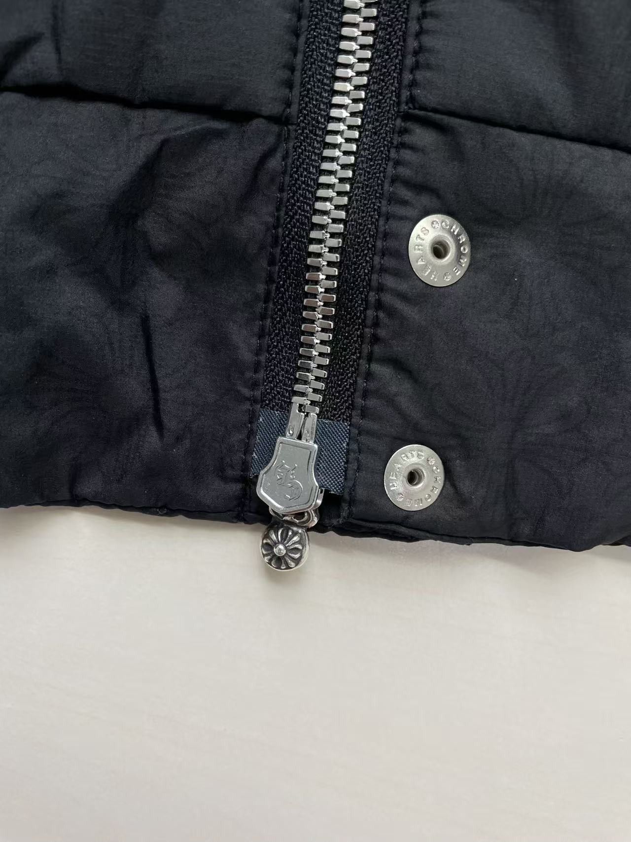 Chrome Hearts Chrome Hearts Tonal Monogram Cross Pattern Quilted Jacket Size US M / EU 48-50 / 2 - 8 Thumbnail