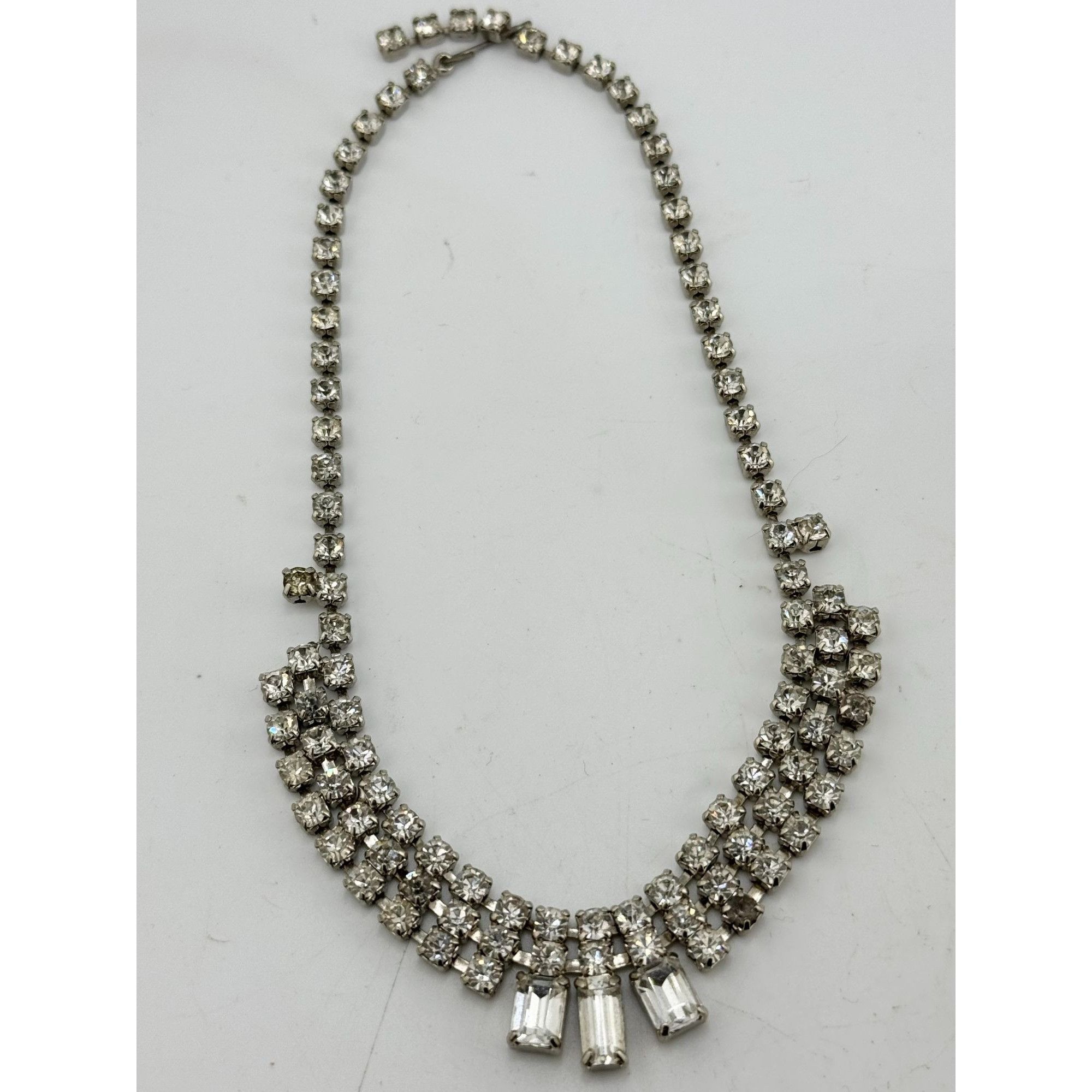 Vintage Vintage rhinestone collar necklace Size ONE SIZE - 3 Thumbnail