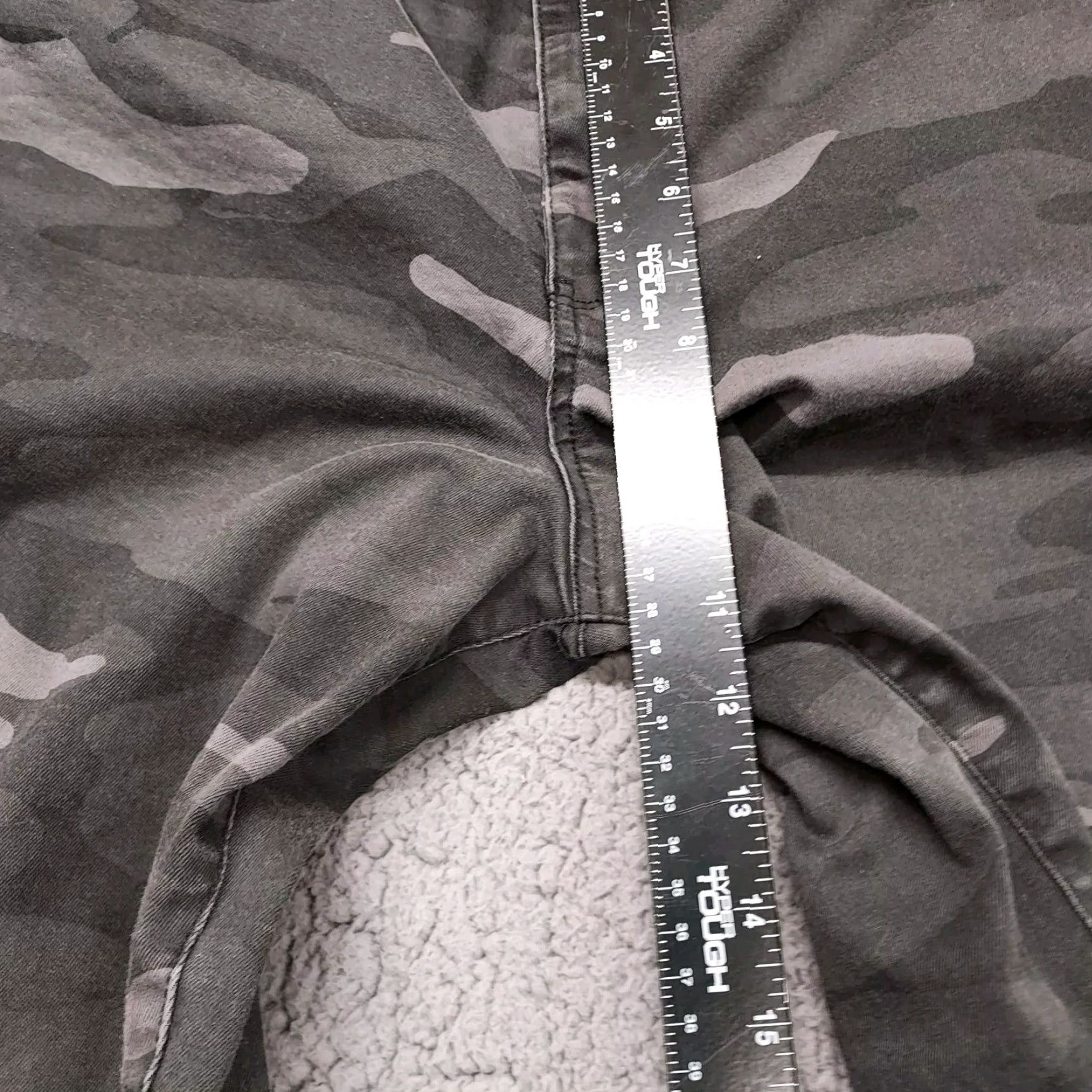 Vintage Wit & Wisdom Pants Jegging Gray Camouflage Denim 16 Womens Skinny Regular Jeans 90s Theme Casual Workwear Size 38" / US 16 / IT 52 - 3 Thumbnail