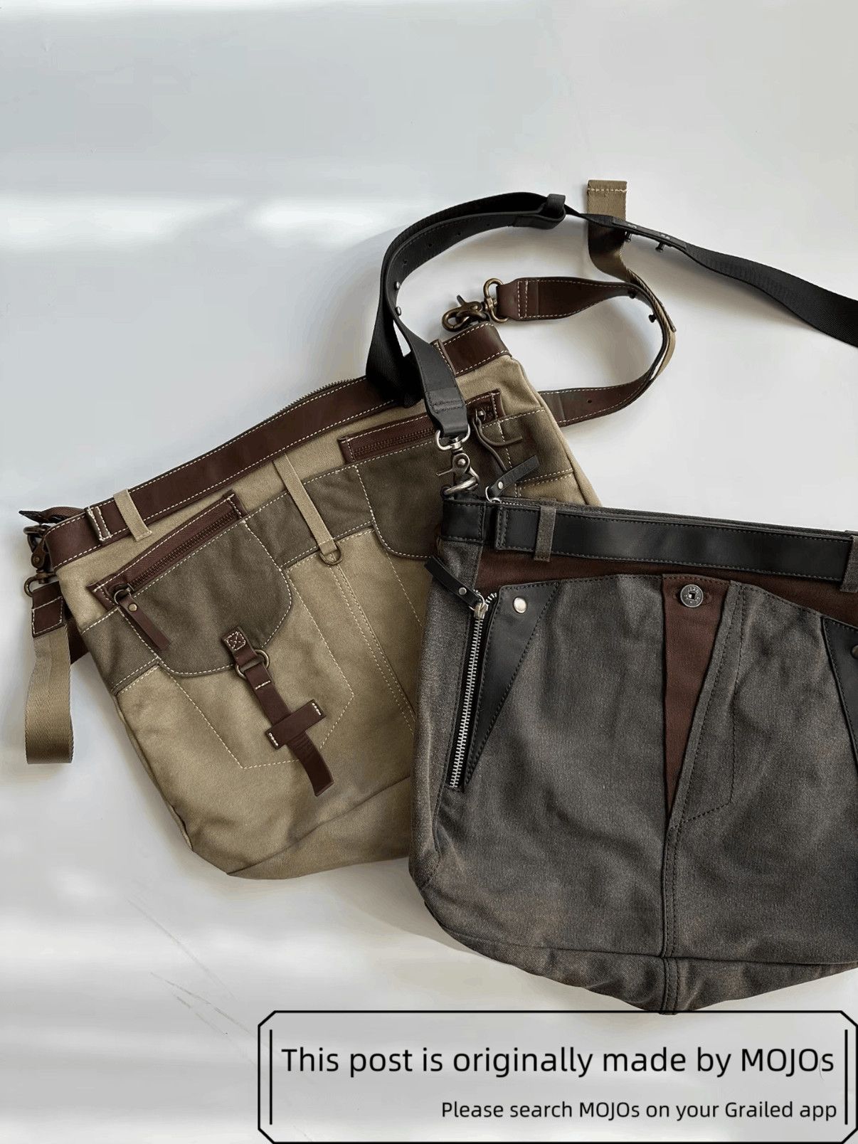 Marithe + Francois Girbaud Canvas Shoulder Bag mojos16451217