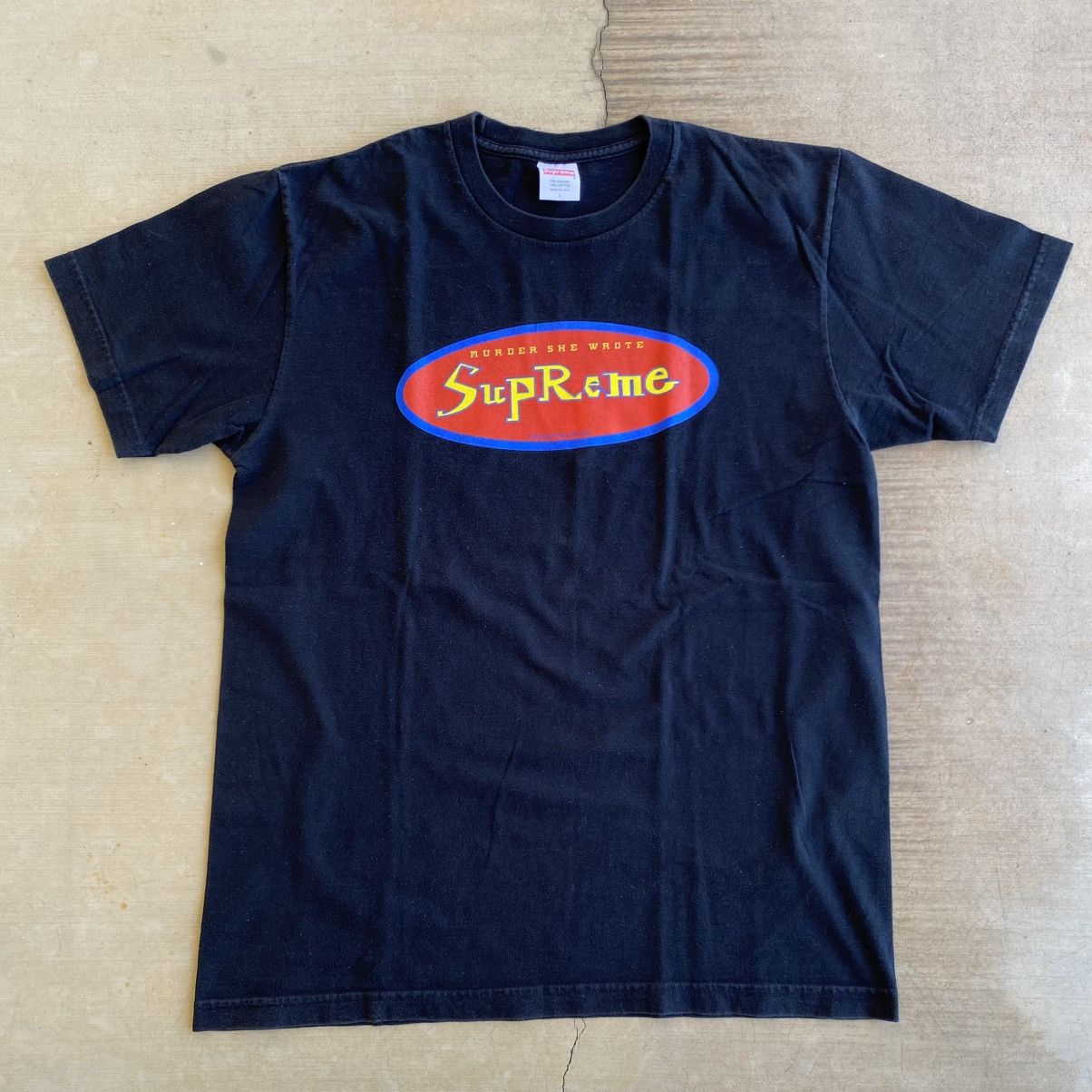 Supreme Supreme Murder She Wrote T-Shirt Black 2014 Vintage Size US L / EU 52-54 / 3 - 6 Thumbnail