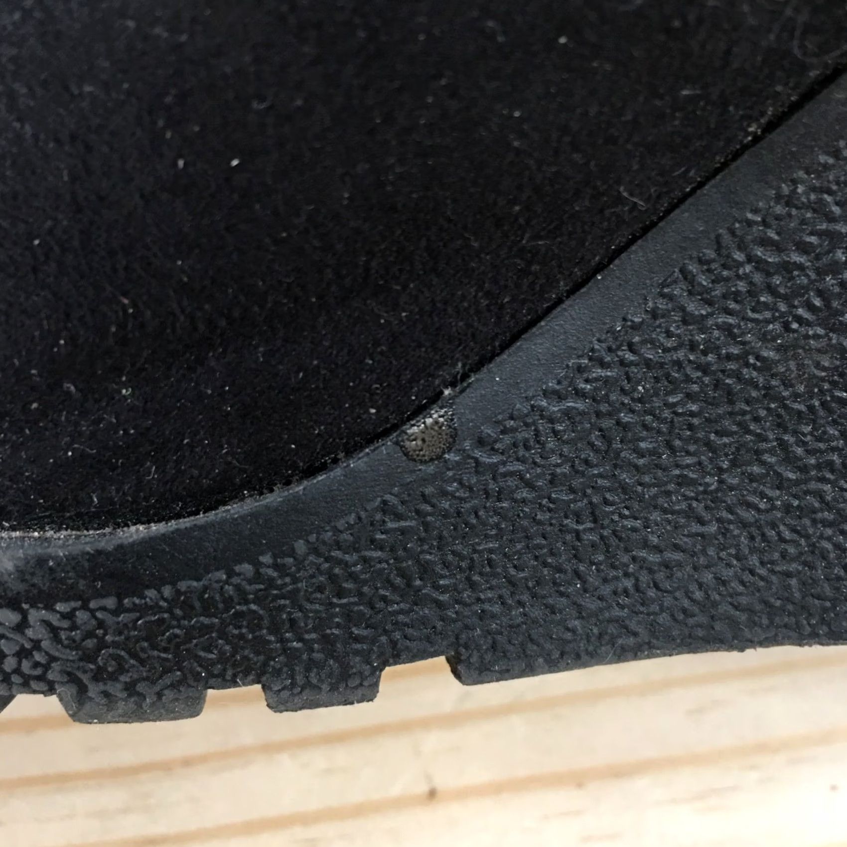 Vintage White Mountain Boots Womens 7.5 M Irma Casual Lace Up Wedge Bootie Black Fabric - Shoe, Boot, Womens, 7.5M, Black, Wedge, Lace Up, Fabric, Bootie Size US 8 / IT 38 - 6 Thumbnail