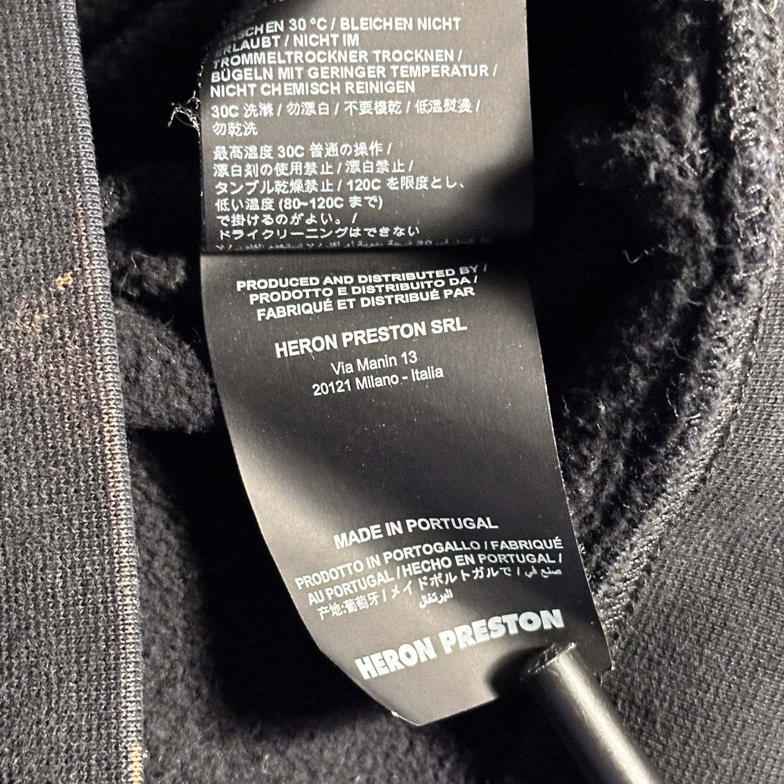 Heron Preston Black Text Crewneck Size US M / EU 48-50 / 2 - 8 Thumbnail