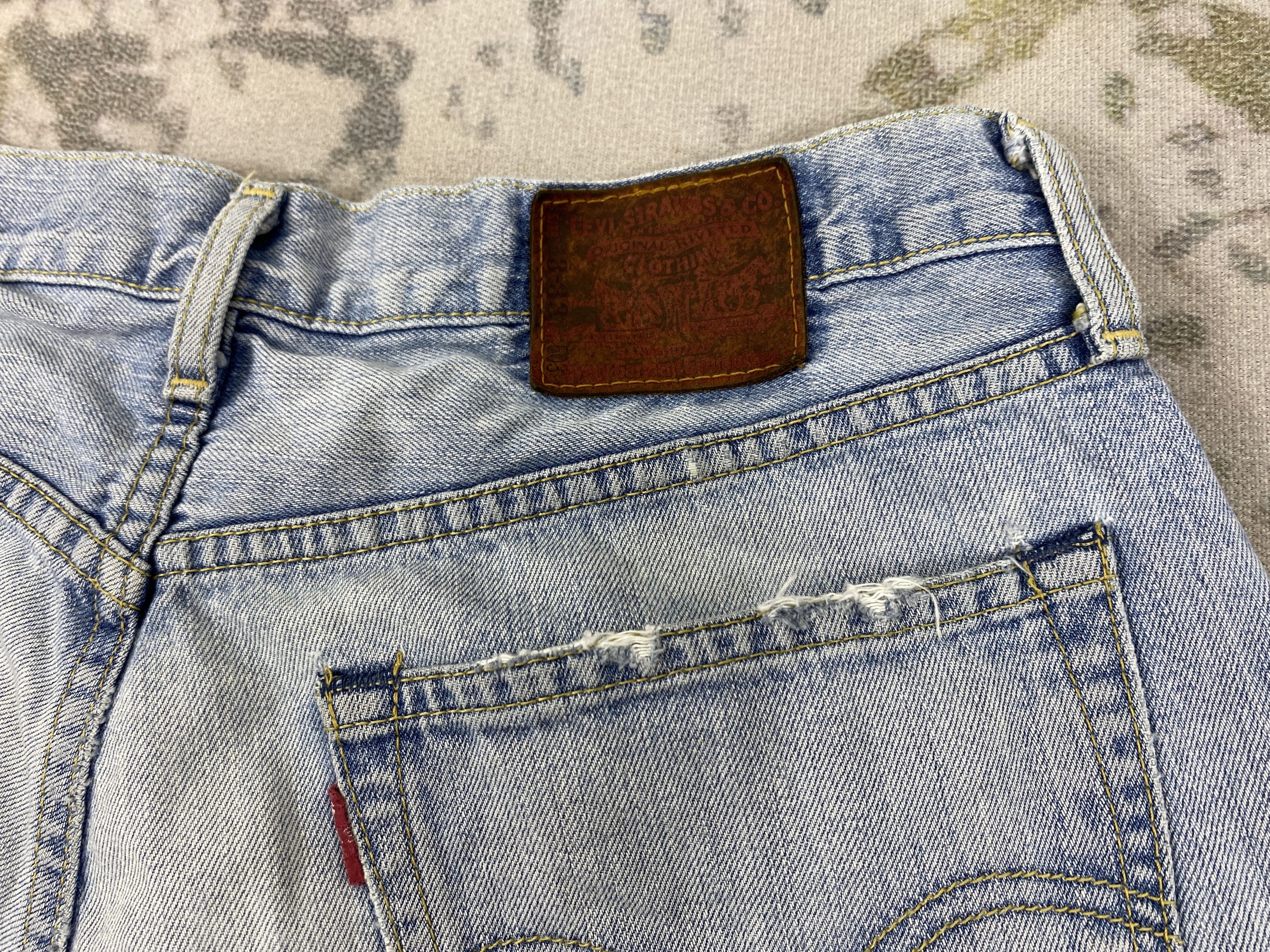 Levi's Light Blue Vintage Levi's 503 Jeans 33x30.5 - JN3664 Size US 33 - 11 Thumbnail