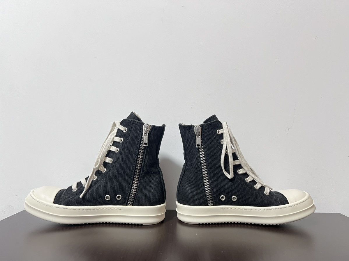 Rick Owens Drkshdw Rick owens ramones high top sneakers sz 36 Size US 6 / IT 36 - 7 Thumbnail