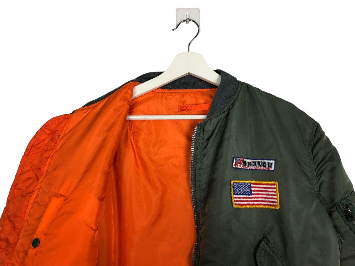 Alpha Industries 🔥 1970s VINTAGE RIOT RIOT ALPHA BOMBER JACKET MADE IN USA Size US M / EU 48-50 / 2 - 10 Thumbnail