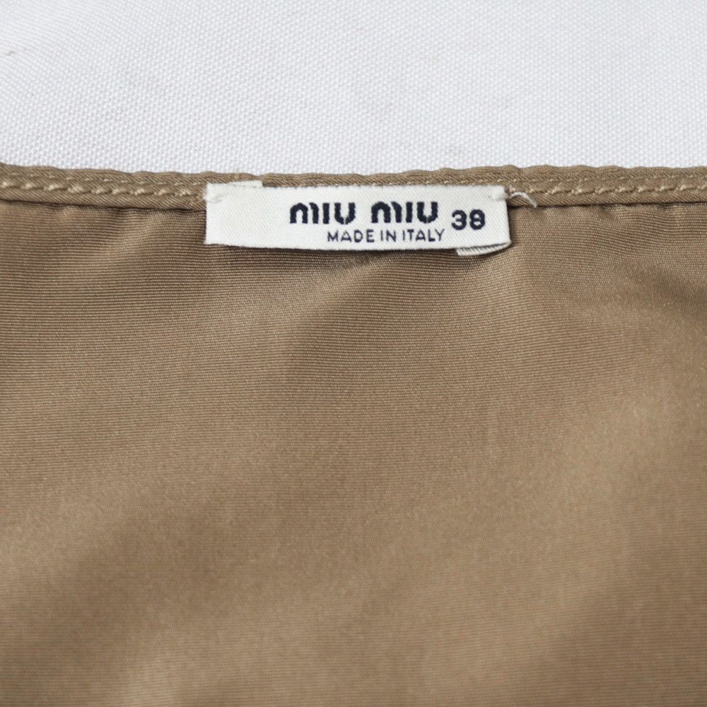 Miu Miu 00s Miu Miu Pleated Accent Babydoll Dress Size S / US 4 / IT 40 - 9 Thumbnail