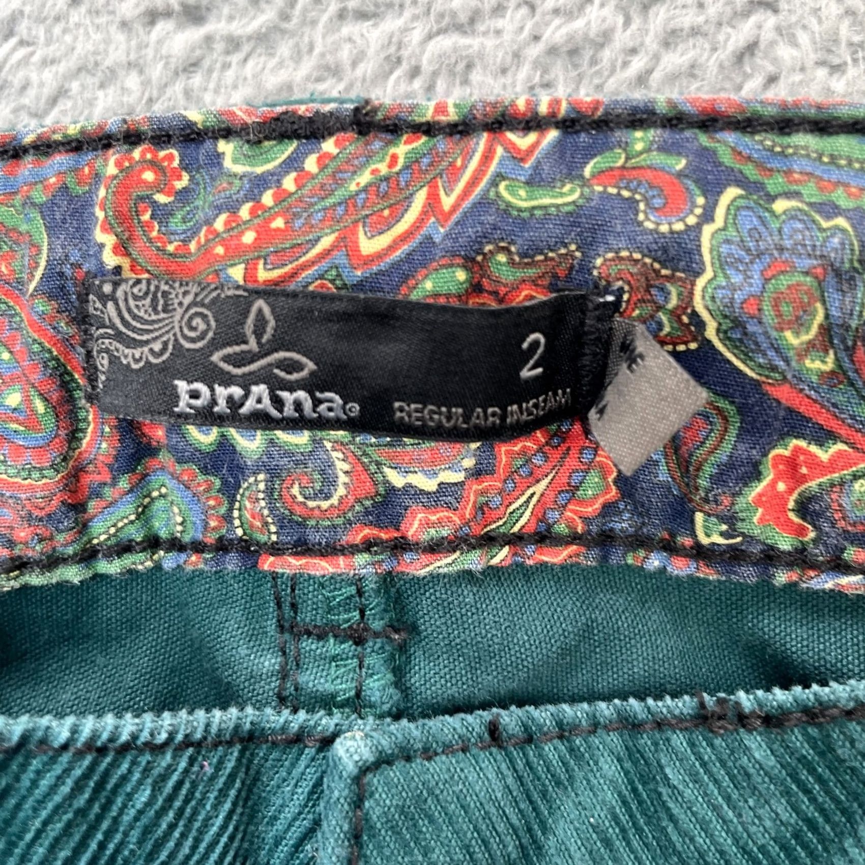 Prana Prana Pants Womens Casual Organic Cotton Stretch Logo Straight Leg Size 30" / US 8 / IT 44 - 3 Thumbnail