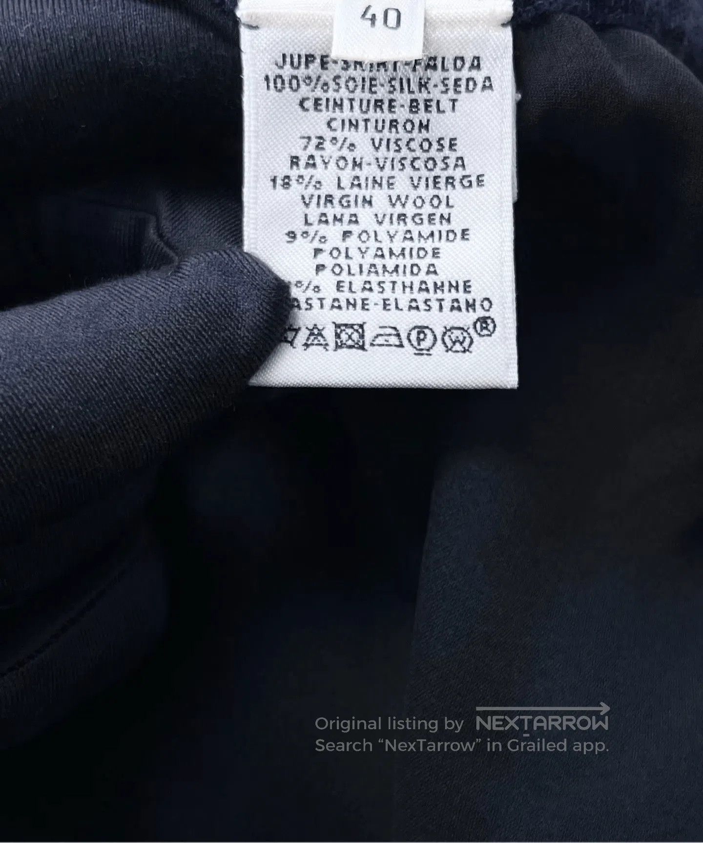 Hermes Hermes Geometric Silk Short Skirt. Size 39" - 4 Thumbnail