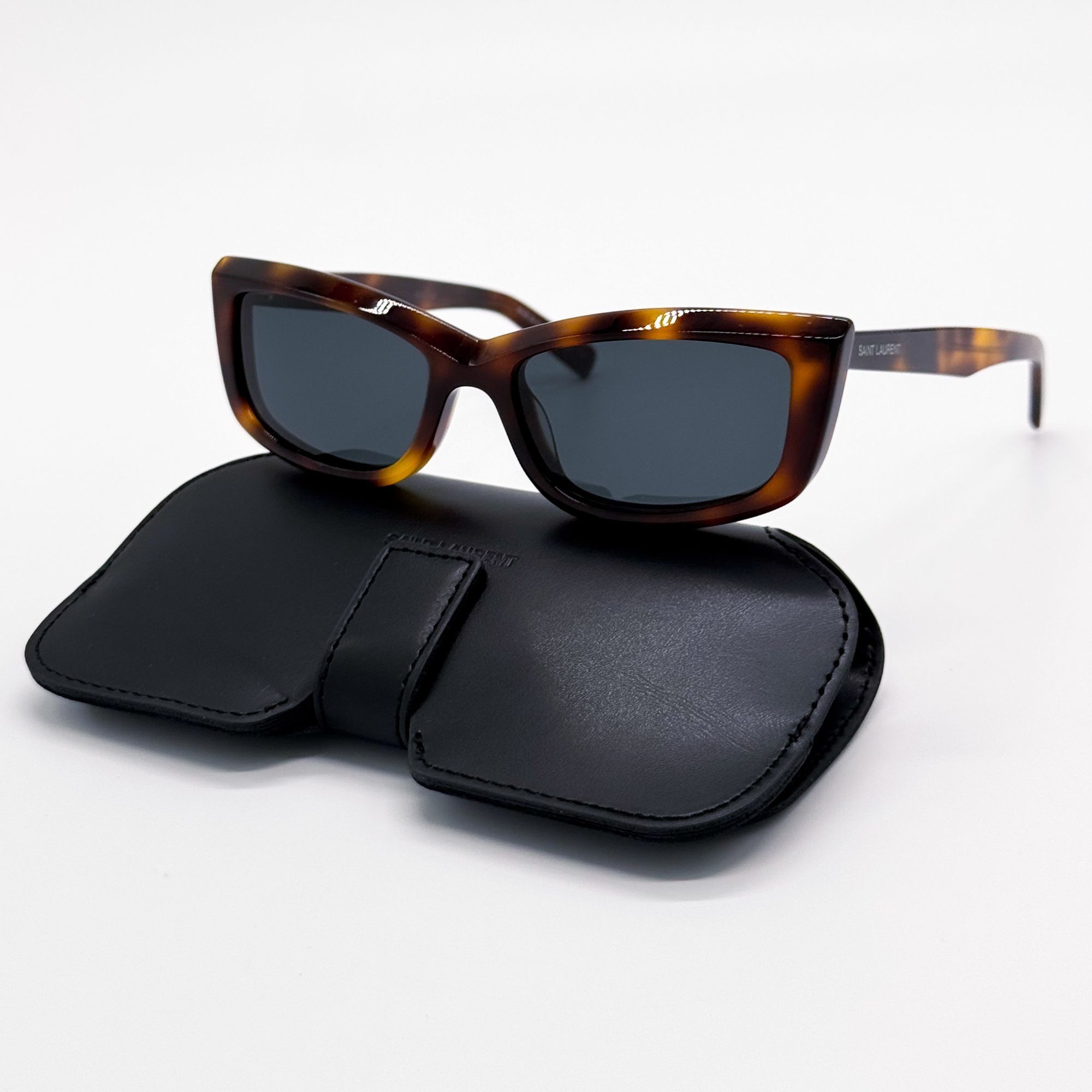 Saint Laurent Paris NEW SAINT LAURENT SUNGLASSES SL658 002 HAVANA SL 658 002 Size ONE SIZE - 1 Thumbnail