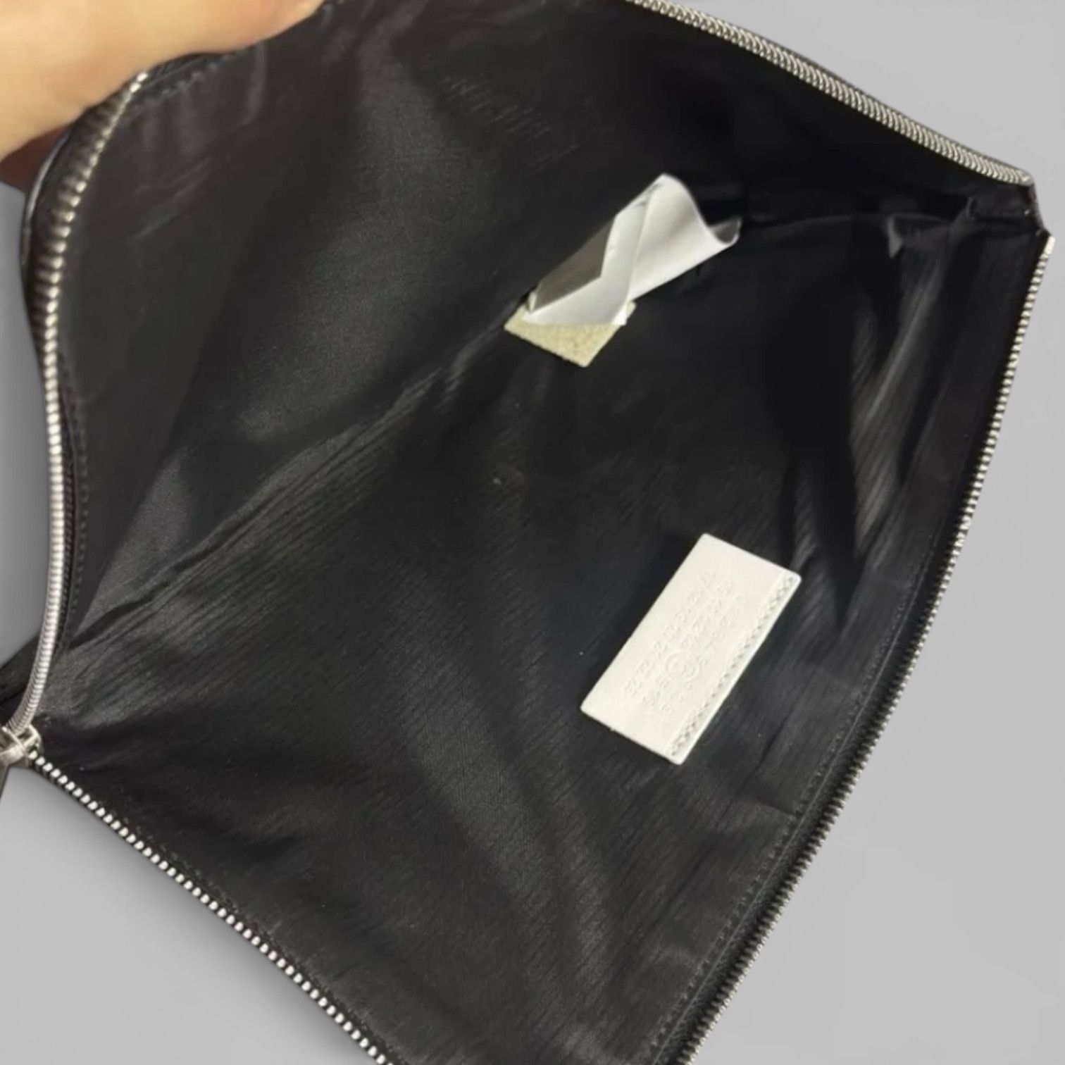 Maison Margiela Maison Margiela MM6 leather clutch Size ONE SIZE - 4 Thumbnail