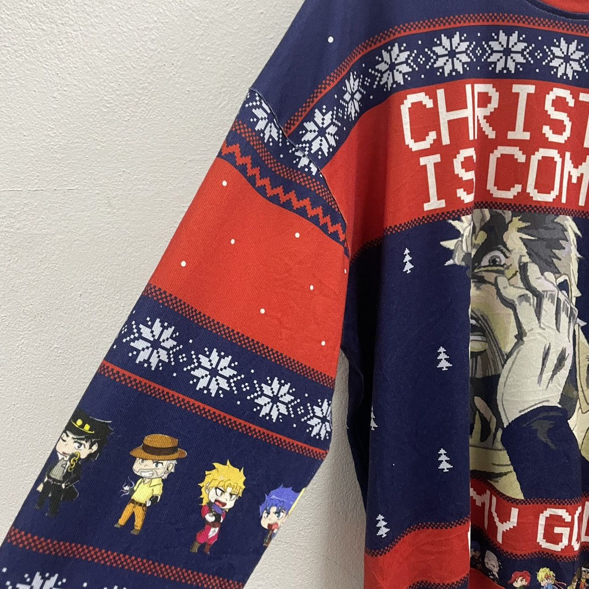 Anime × Vintage 🔥Vintage Christmas Is Coming Promo Anime Design Sweatshirts Size US L / EU 52-54 / 3 - 6 Thumbnail