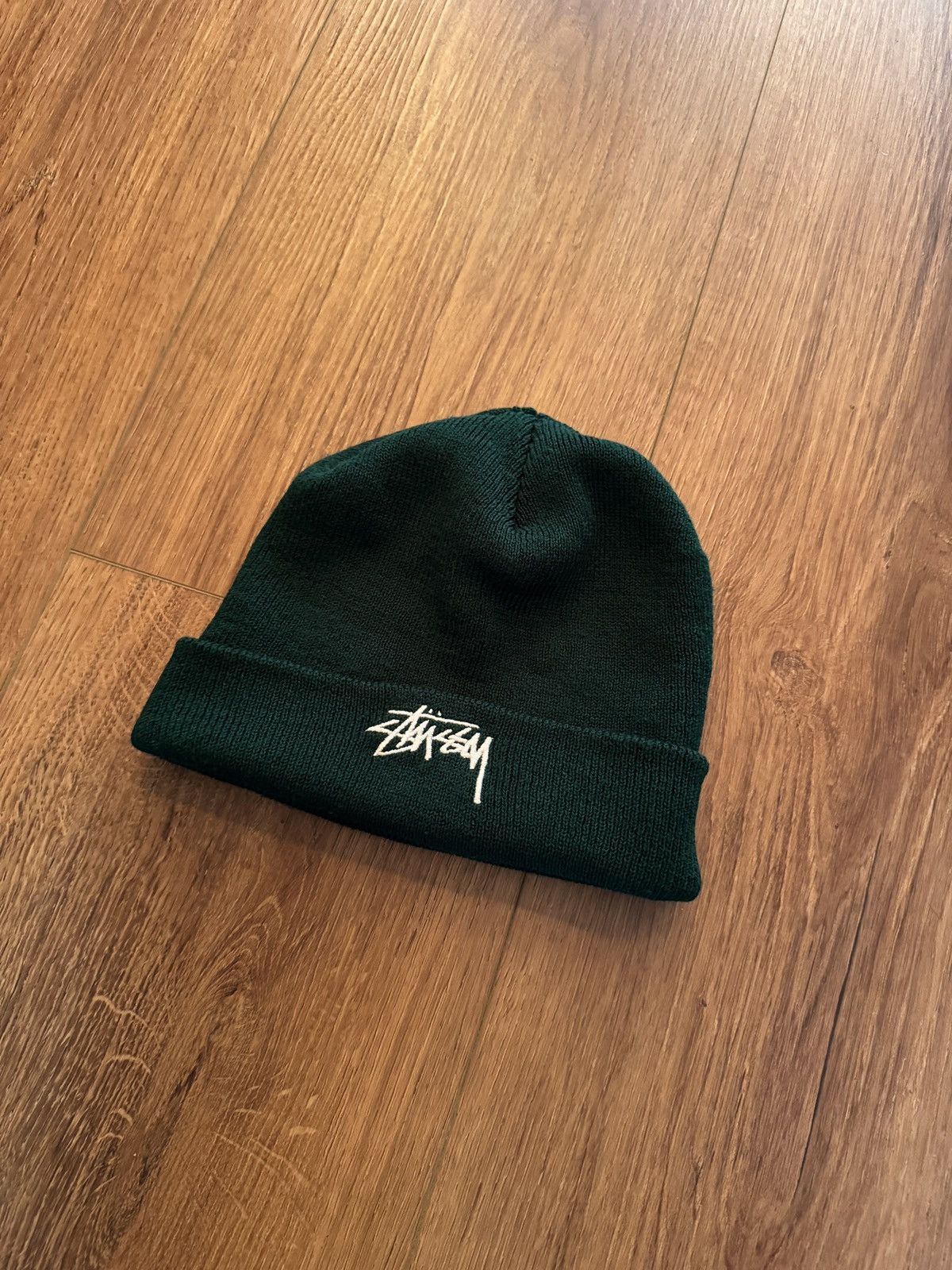 Stussy Vintage Stüssy Beanie Made in USA Rare Authentic Logo Hat Size ONE SIZE - 1 Thumbnail