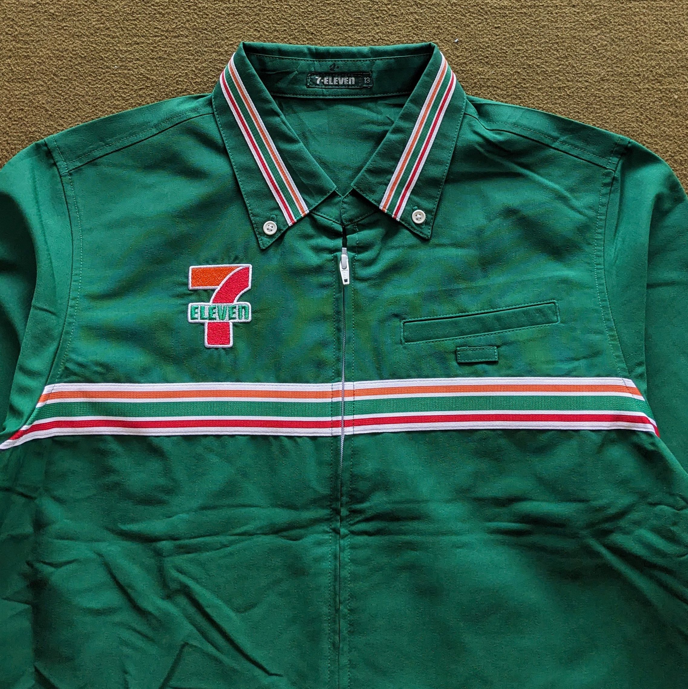 Vintage Vintage 7 ELEVEN Uniform Workers Jacket Size US S / EU 44-46 / 1 - 2 Thumbnail