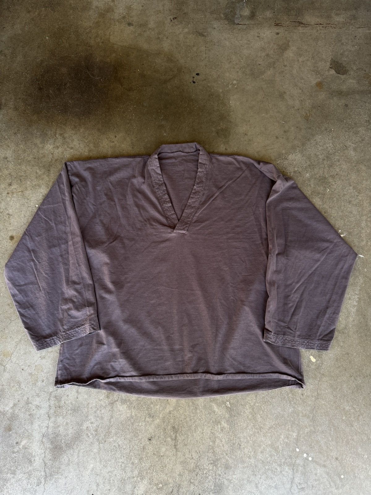 Yeezy Season LAA Yeezy Sunday Service Sample V-Neck Kimono L/S ...