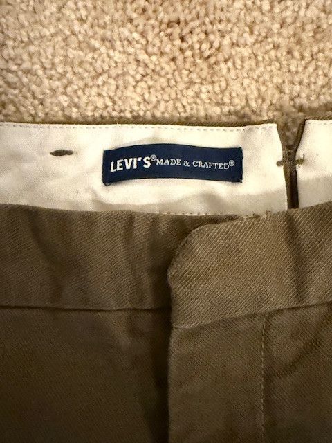 Levi's Levis made and crafted trousers straight fit Size US 30 / EU 46 - 2 Thumbnail