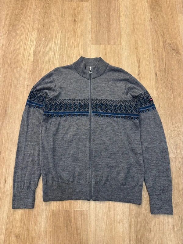 Dale of Norway Hovden Masc Jacket Sweater Merino Wool XL