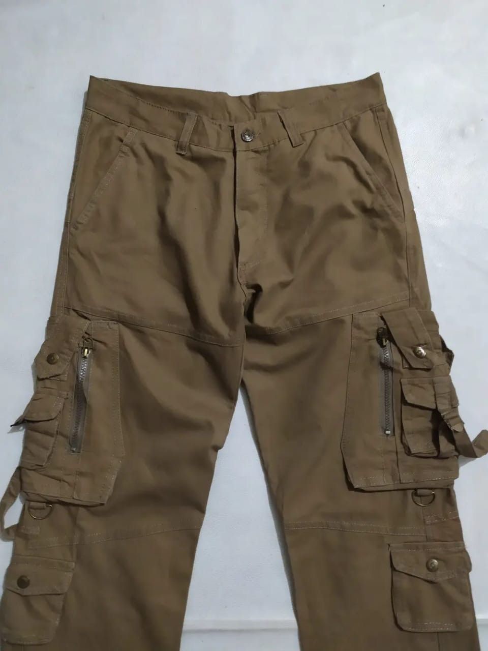 Other Unknown Beautiful Multipocket Cargo Tactical Pants Size US 30 / EU 46 - 2 Thumbnail