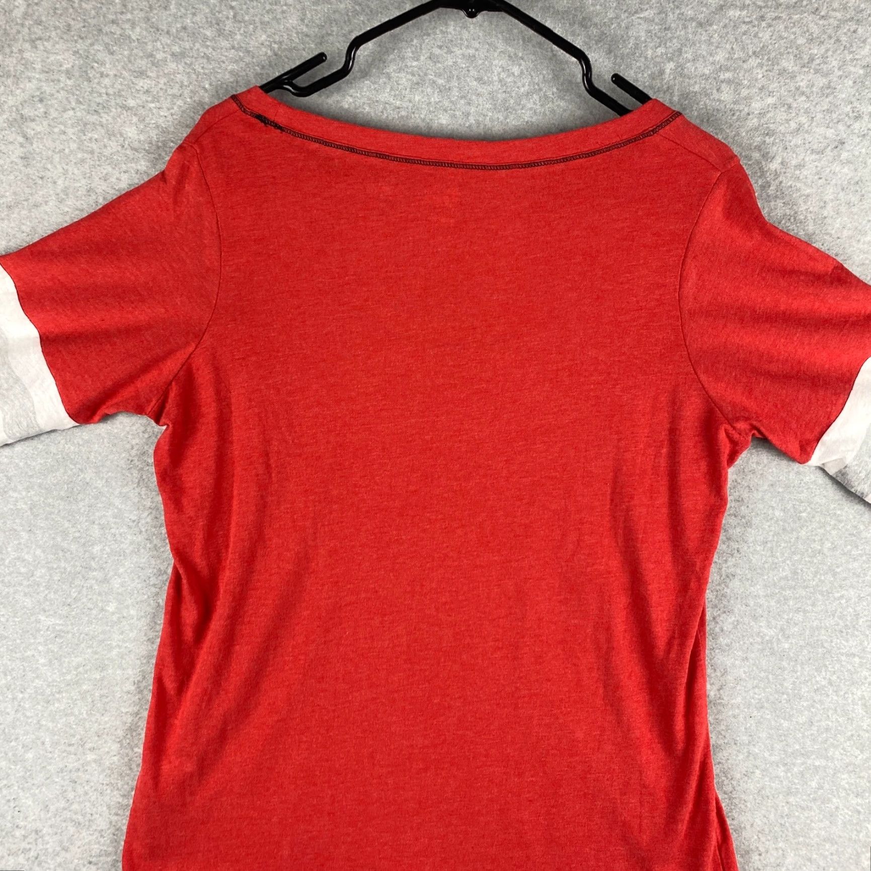 Vintage VINTAGE San Diego State Aztecs Shirt Knights Apparel Raglan Sleeve Red XL Womens Regular Fit Centered Aztec Modern Logo T-Shirt Size XL / US 12-14 / IT 48-50 - 4 Thumbnail