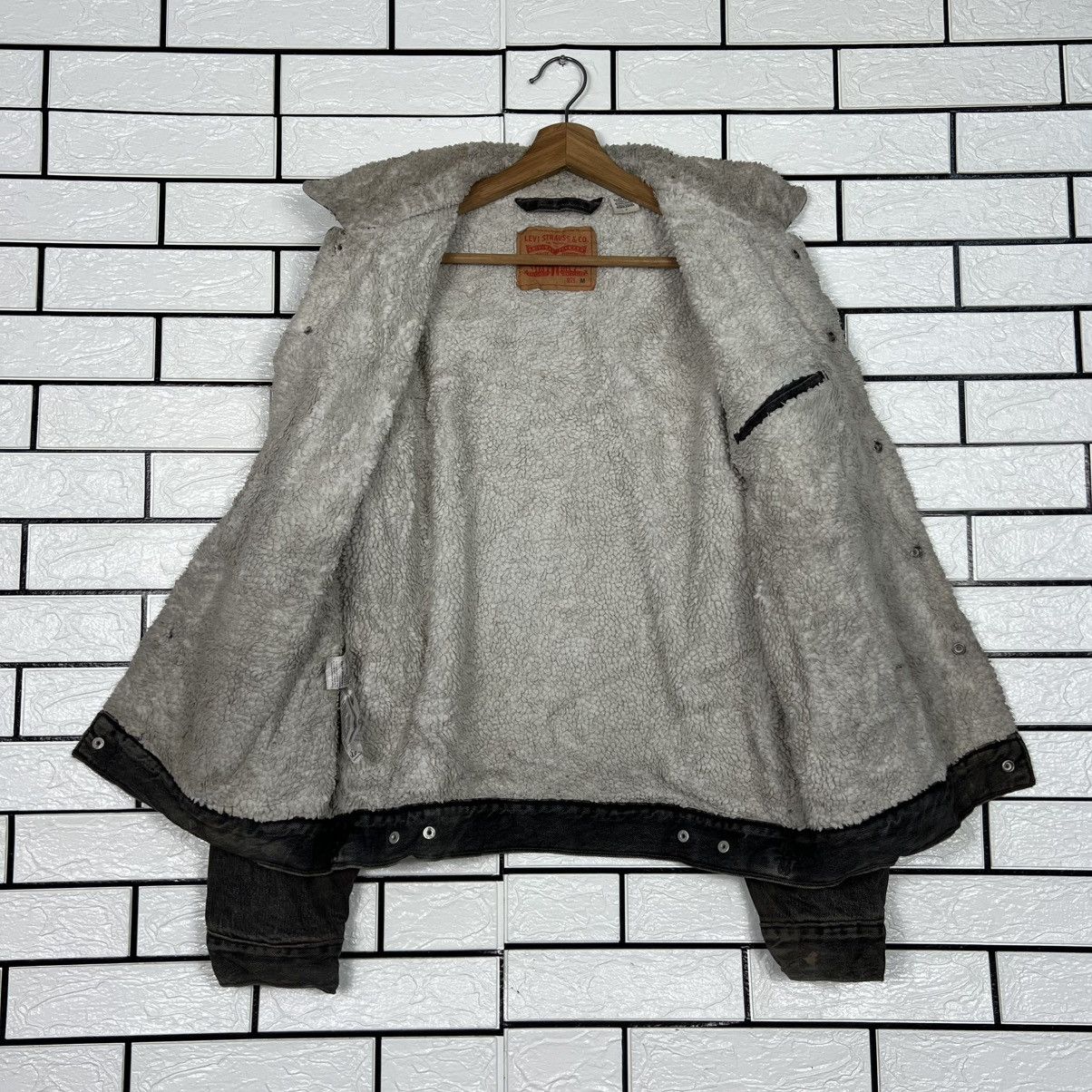Levi's LEVIS Sherpa Lined Type 3 Denim Jacket #4129-C188 Size US M / EU 48-50 / 2 - 12 Thumbnail