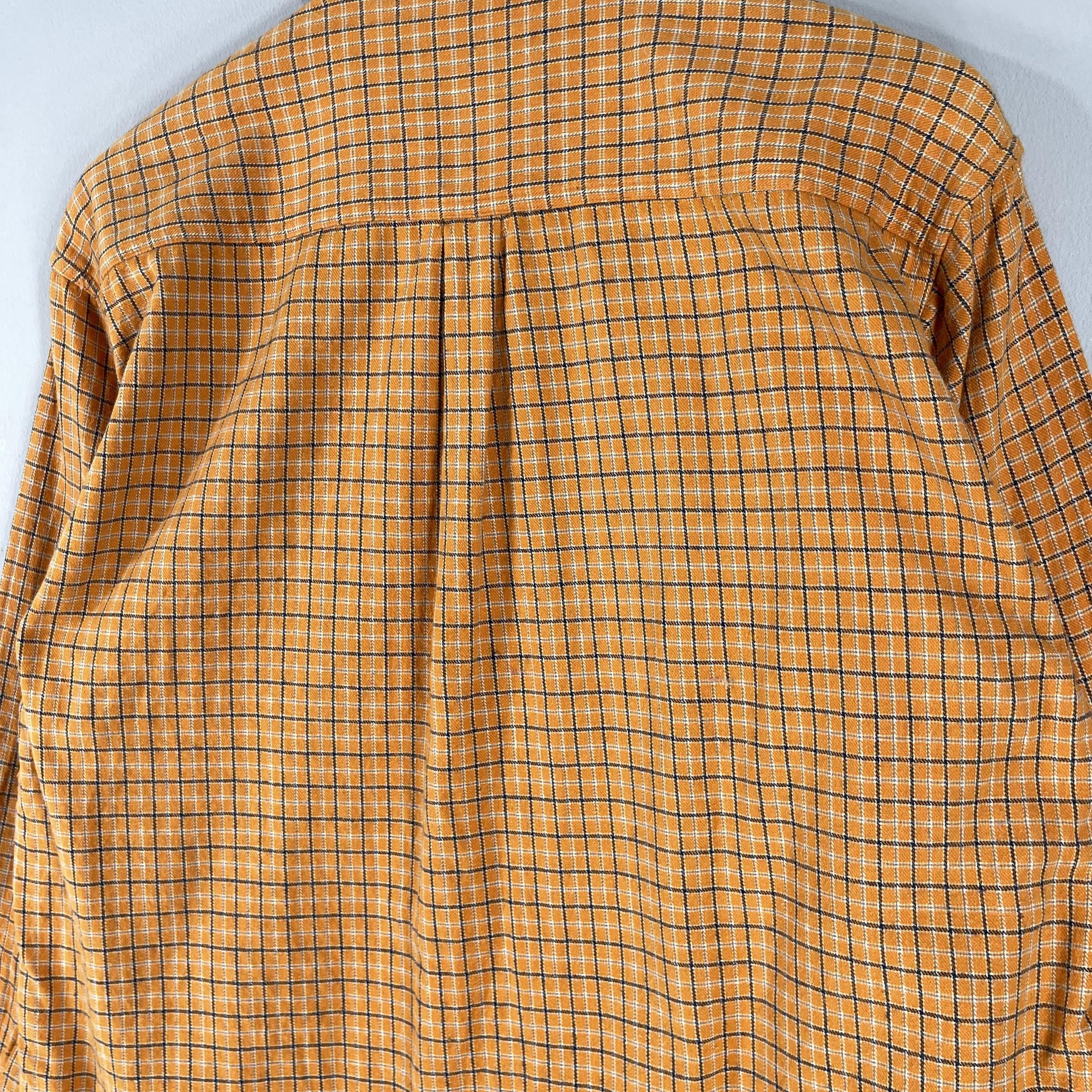 Converse Vintage 1990s CONVERSE Plaid Checkered Orange Flannel Shirt Size US M / EU 48-50 / 2 - 10 Thumbnail