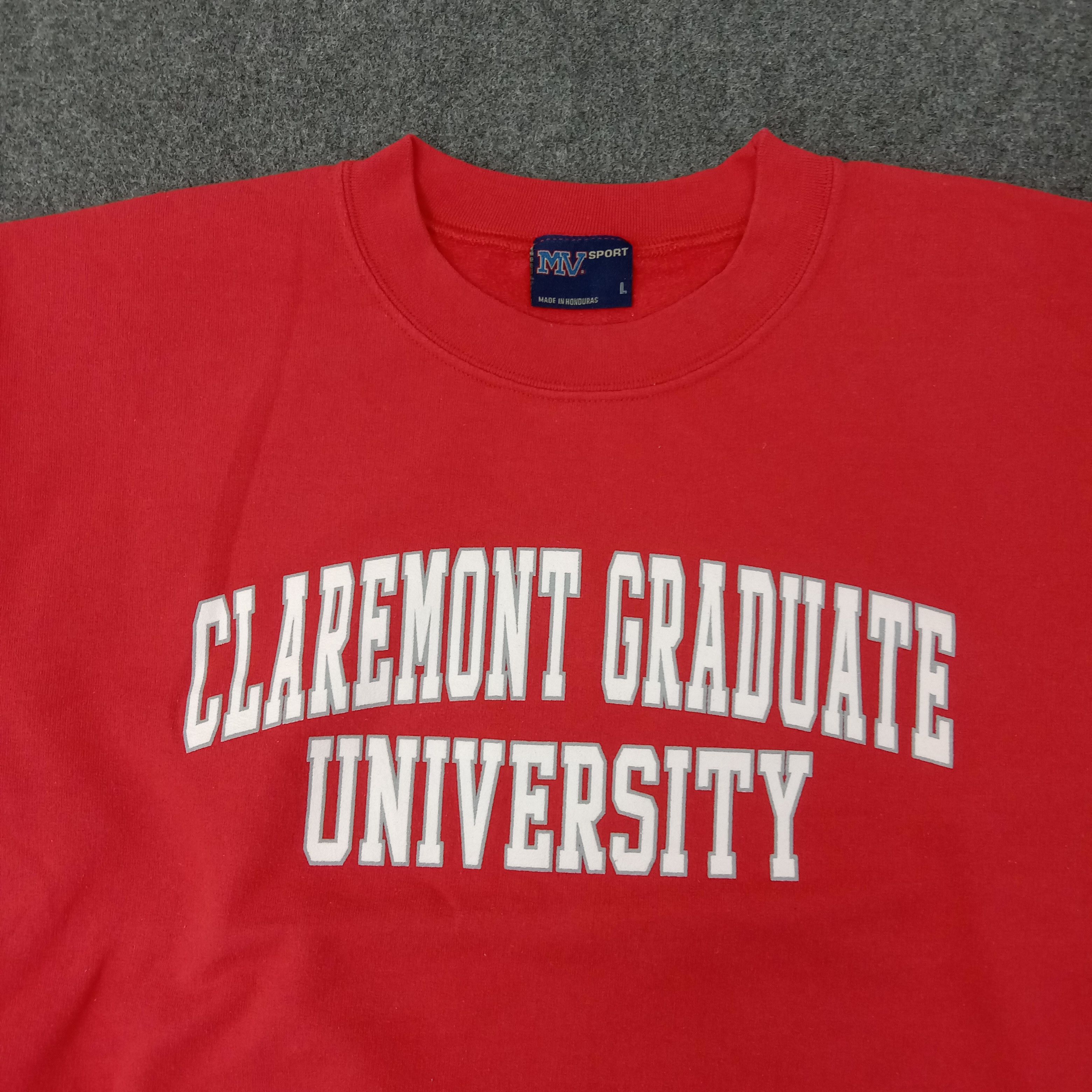 Vintage Claremont Graduate University Promo Sweatshirt C261N3 Size US L / EU 52-54 / 3 - 2 Thumbnail