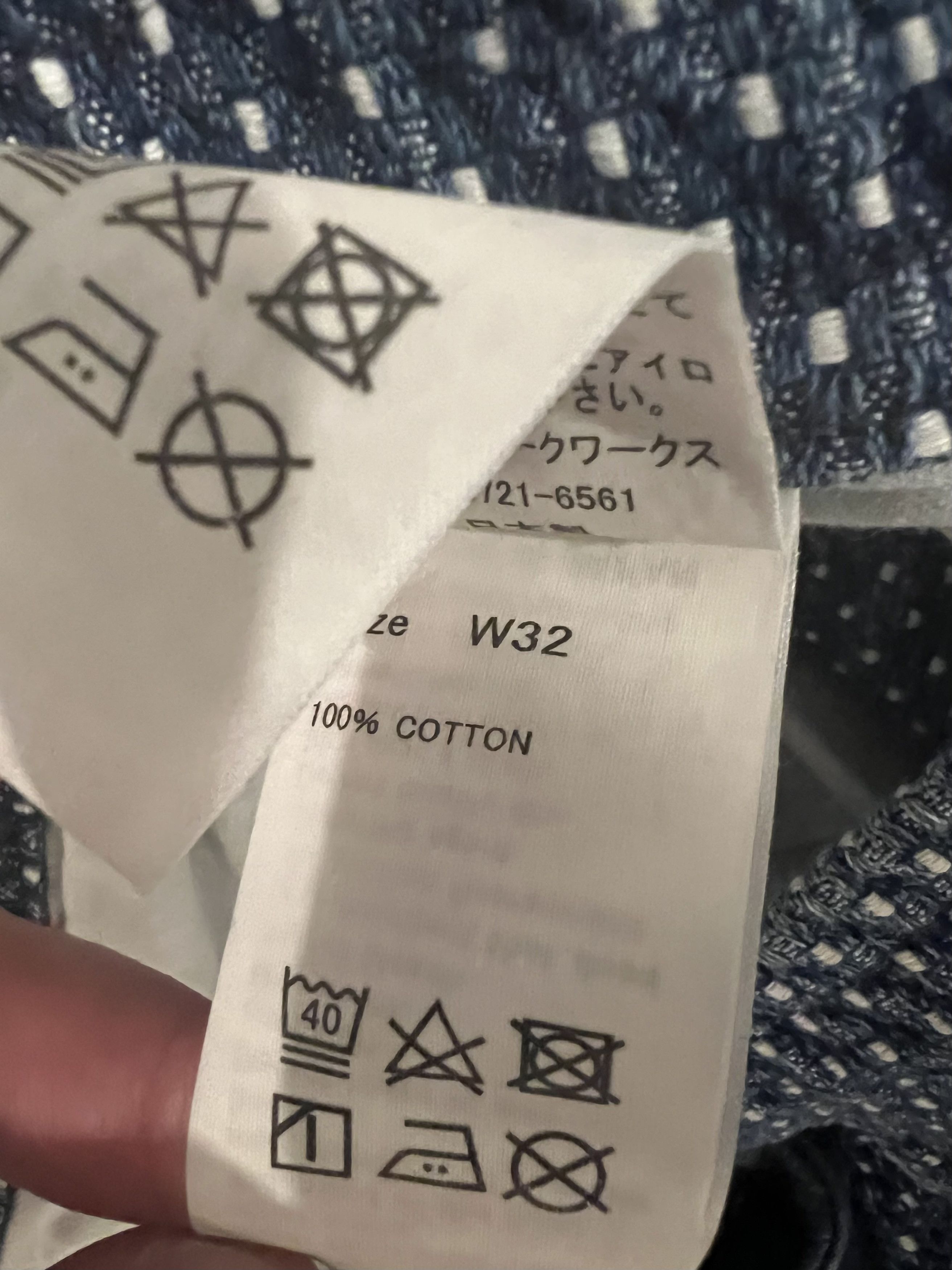 FDMTL FDMTL Boro Patchwork Cargo Rinse Pants Size US 32 / EU 48 - 4 Thumbnail