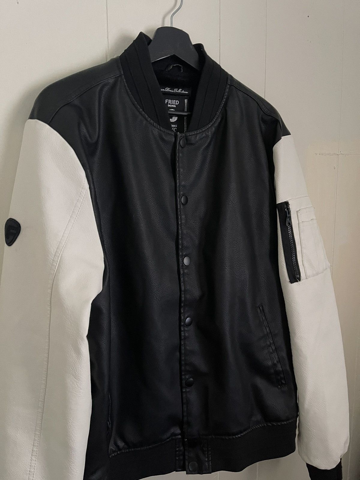 Vintage EZ MIL Leather Jacket Size US L / EU 52-54 / 3 - 2 Thumbnail