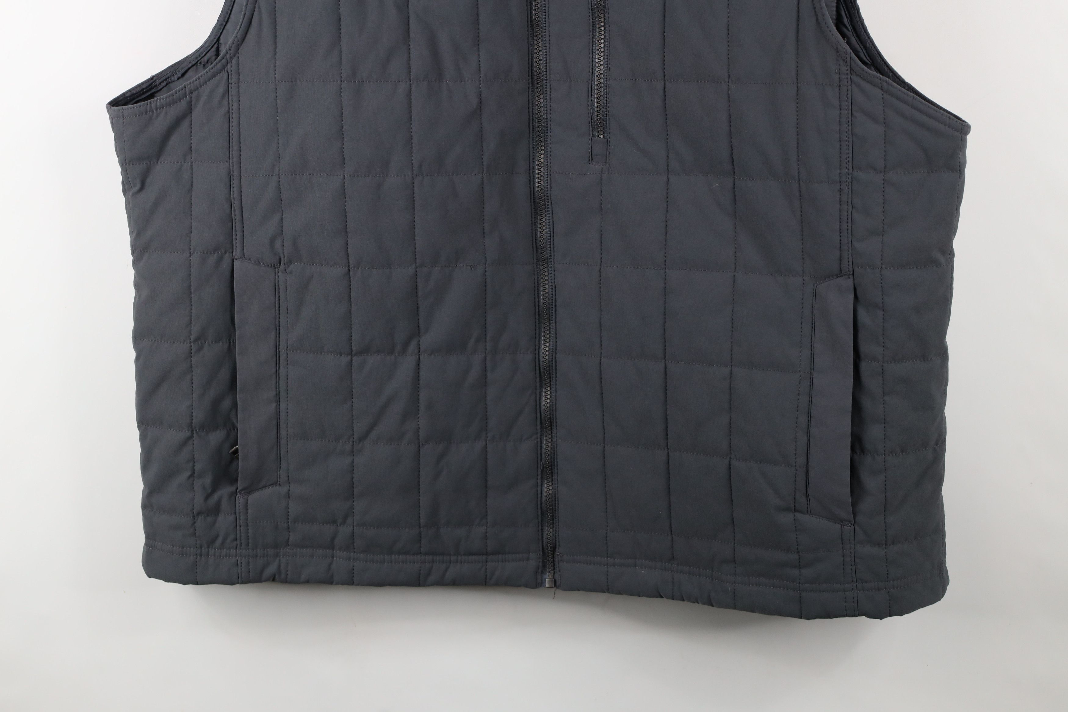 Orvis × Vintage Orvis Out Quilted Full Zip Puffer Vest Jacket Gray Size US XXL / EU 58 / 5 - 3 Thumbnail