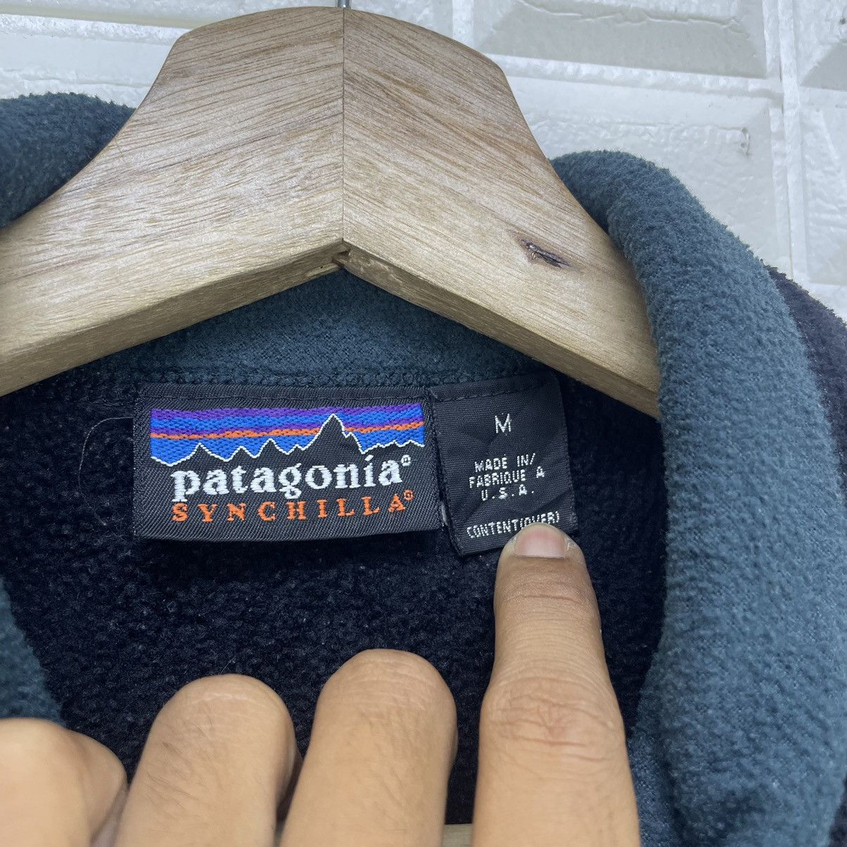 Patagonia 🗣️Vintage Patagonia Synchilla Fleece Made In Usa Jacket Size S / US 4 / IT 40 - 3 Thumbnail