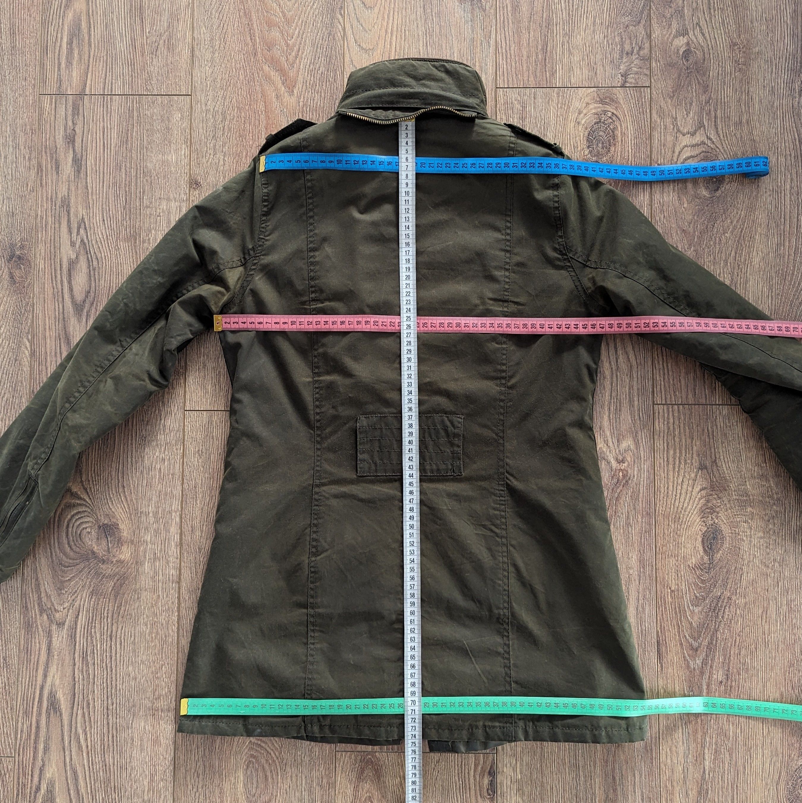 Barbour Barbour International SMU Weyhill Wax Jacket Waxed Cotton Size M / US 6-8 / IT 42-44 - 23 Thumbnail