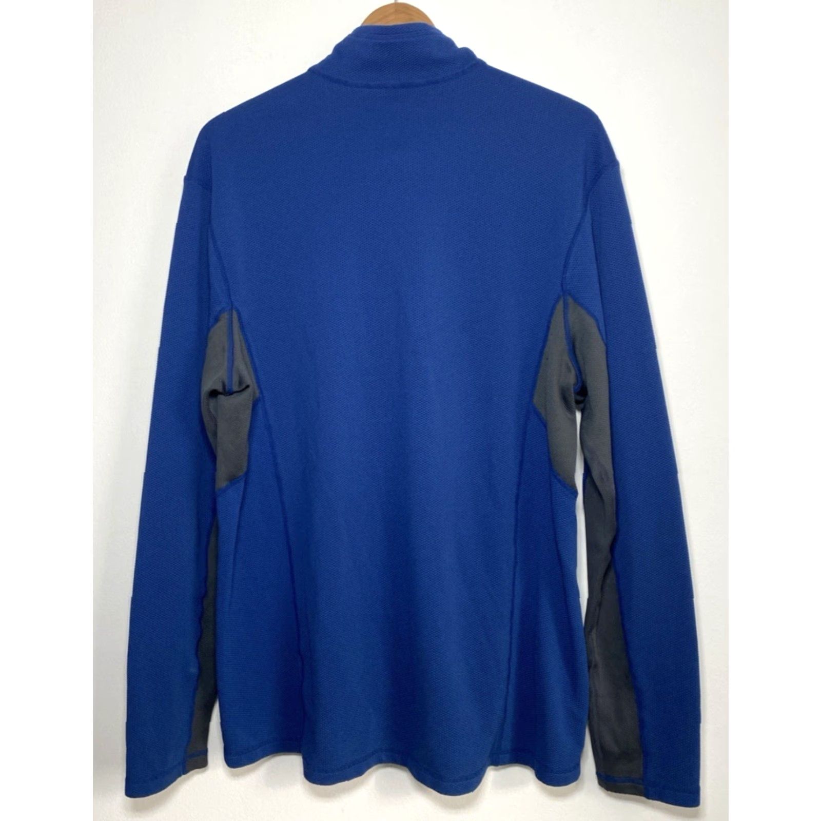 Nike Nike Dri-Fit ACG 1/4 Zip Pullover Shirt XL Blue Men’s (Long Sleeve) Activewear Pullover Zip Mock Neck Logo 100% Polyester Size US XL / EU 56 / 4 - 2 Thumbnail