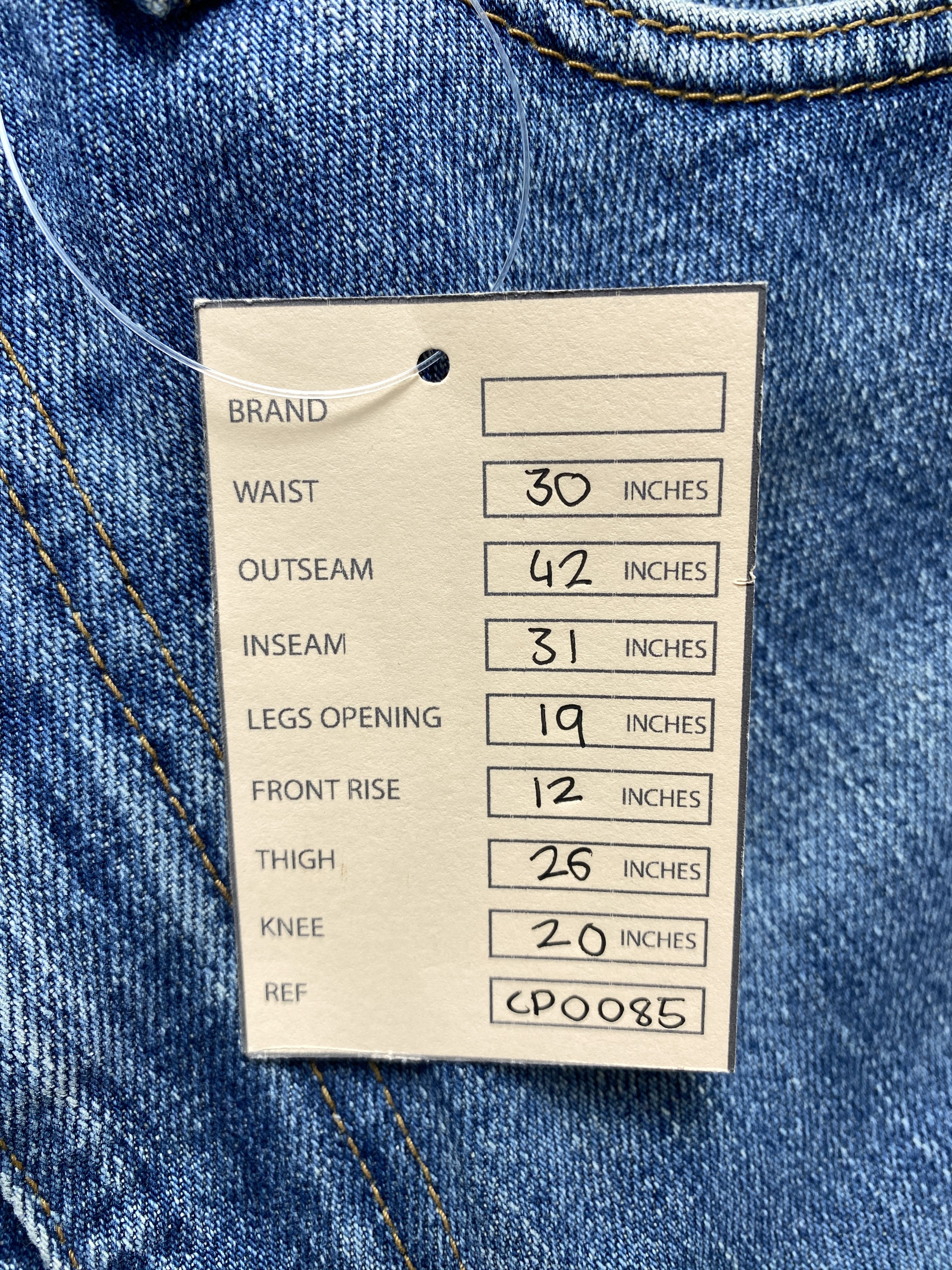 Levi's 💢 Rindem Selvedge Vintage Levi's 504 Faded Jeans CP0085 Size US 30 / EU 46 - 13 Thumbnail