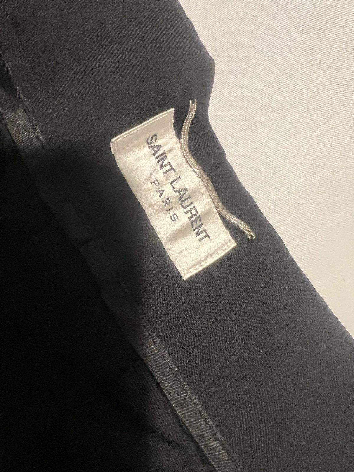 Saint Laurent Paris Saint laurent Hedi Slimane silver stripes mens pants. 52/36 Size US 36 / EU 52 - 7 Thumbnail