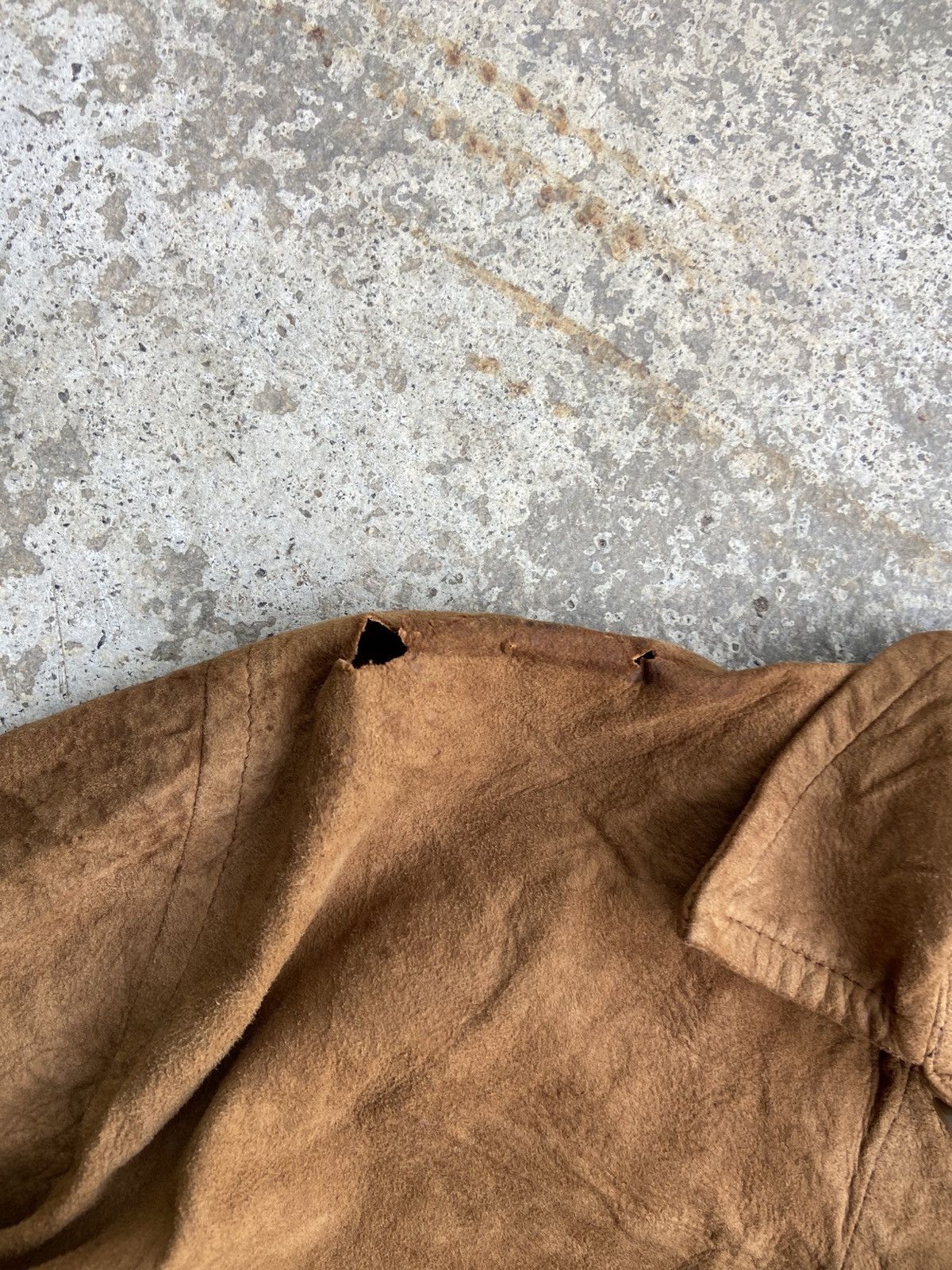 Ralph Lauren Purple Label 2000’s Archival RL Purple Label Collection Suede Shirt Size US S / EU 44-46 / 1 - 4 Thumbnail